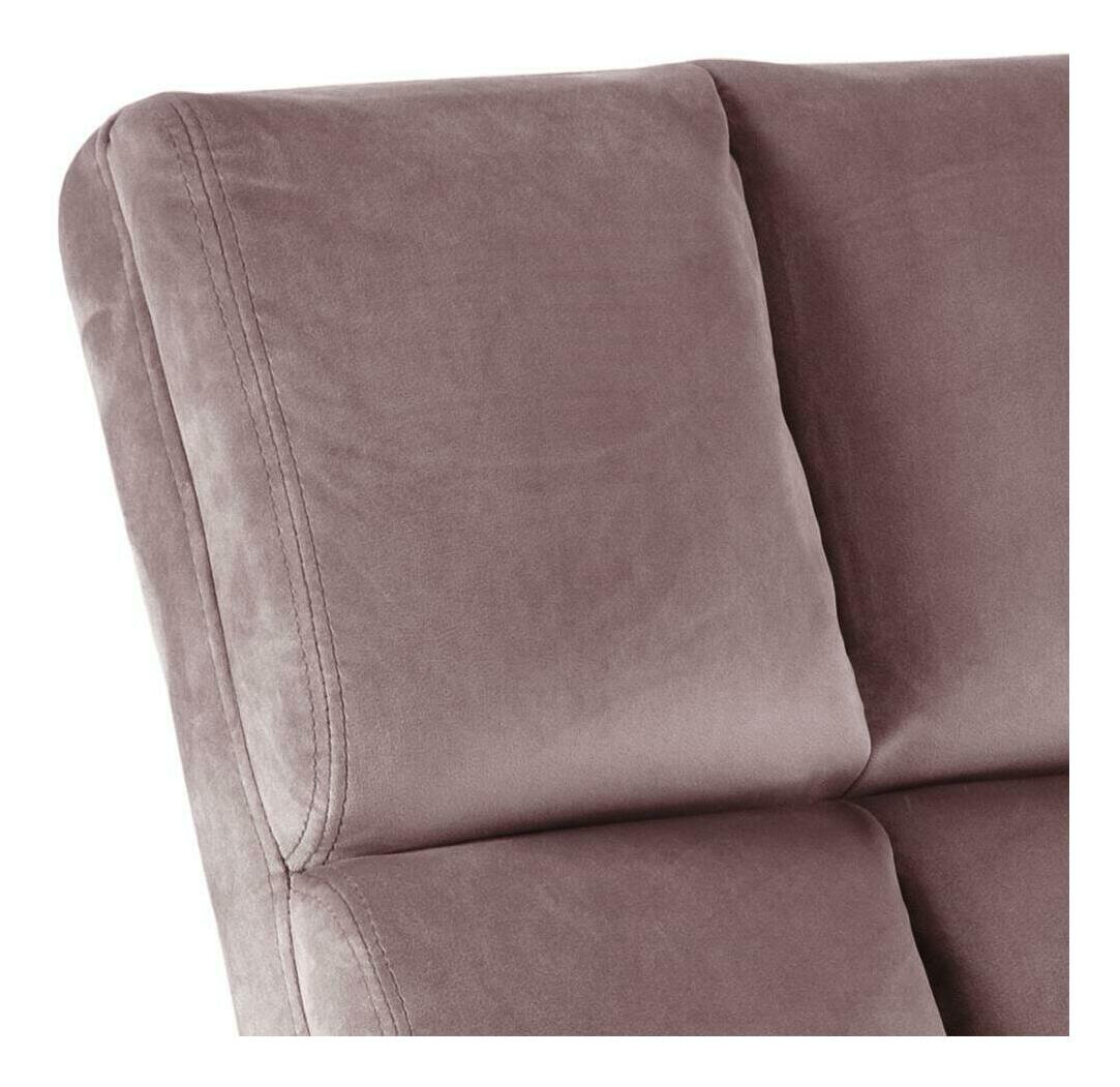 Bendt Fauteuil 'Kristian' Velvet, kleur Roze