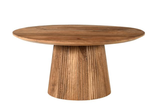 Sohome Salontafel 'Olav' Set van 2 stuks Rond, kleur Bruin