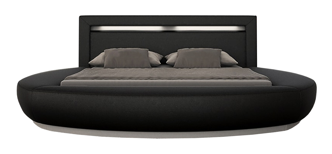 Artistiq Bed 'Phillip' 140 x 200cm, kleur Zwart Artistiq Bed 'Phillip' 140 x 200cm, kleur Zwart