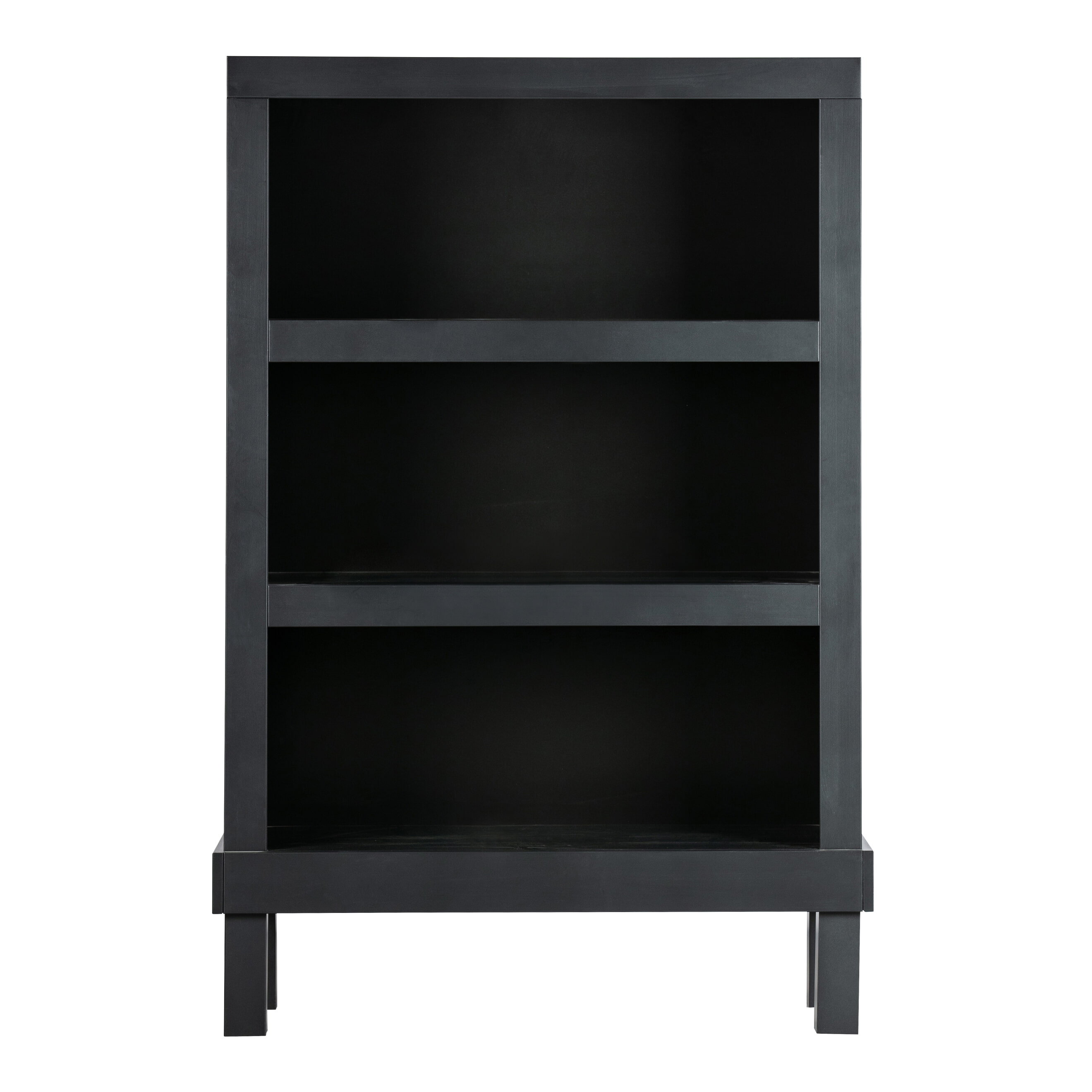 WOOOD Wandkast 'Bonk' Grenen, 160 x 107cm, kleur Mat zwart