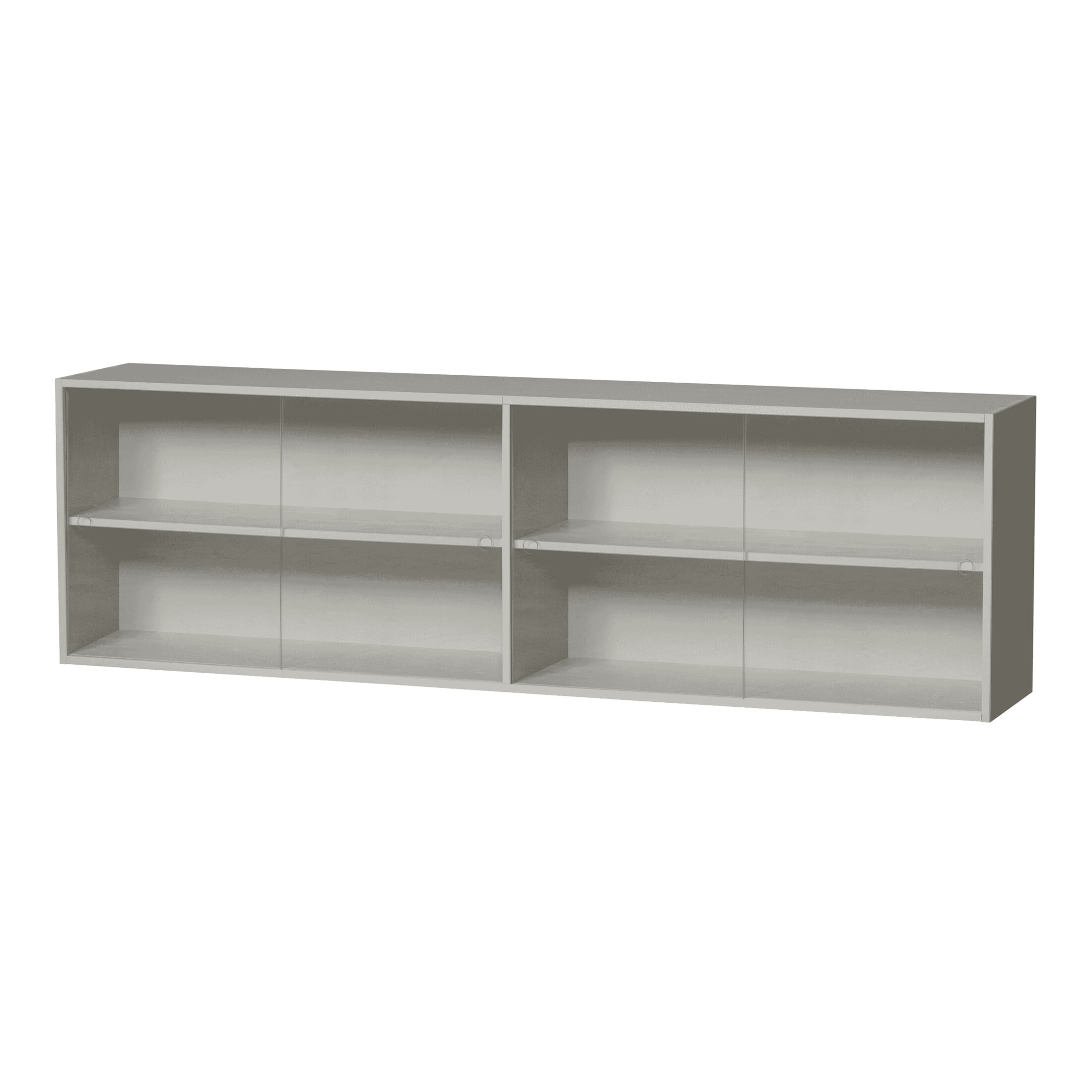 WOOOD Opzetkast 'Klink' t.b.v. TV-meubel Klink, Grenen, 200cm