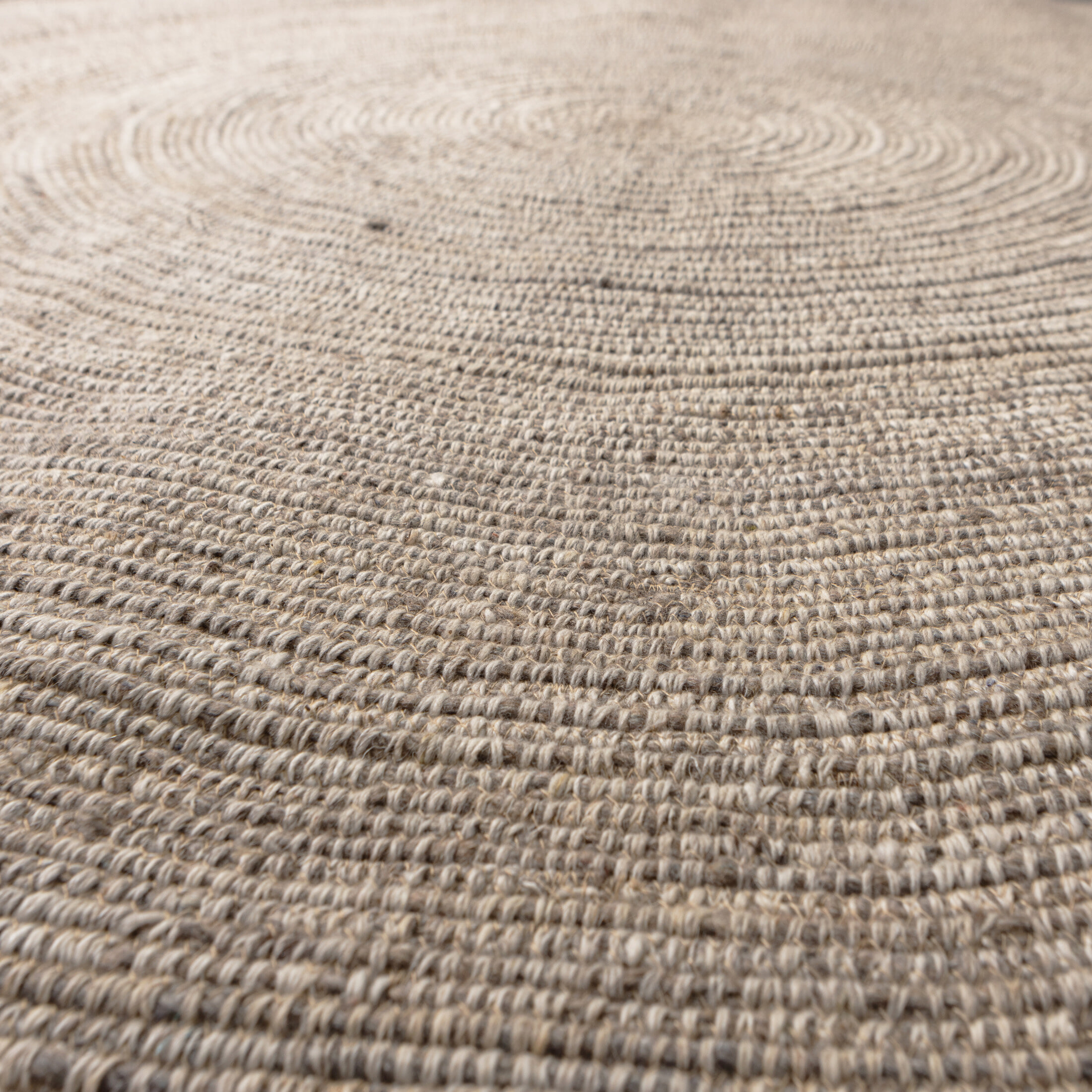 WOOOD Rond Vloerkleed 'Utopia' Wol, 200cm