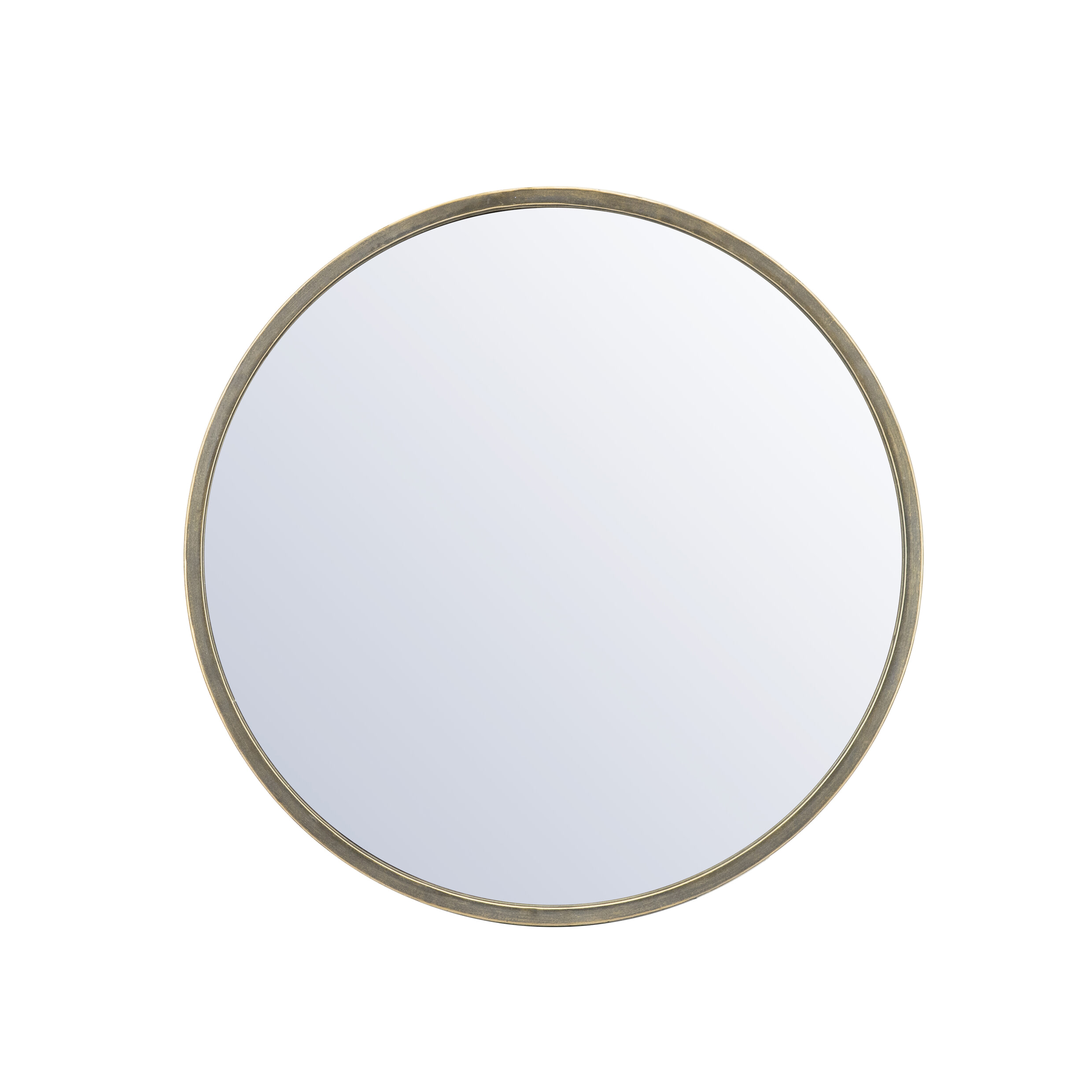 By-Boo Ronde Spiegel 'Selfie' 60cm, kleur Goud