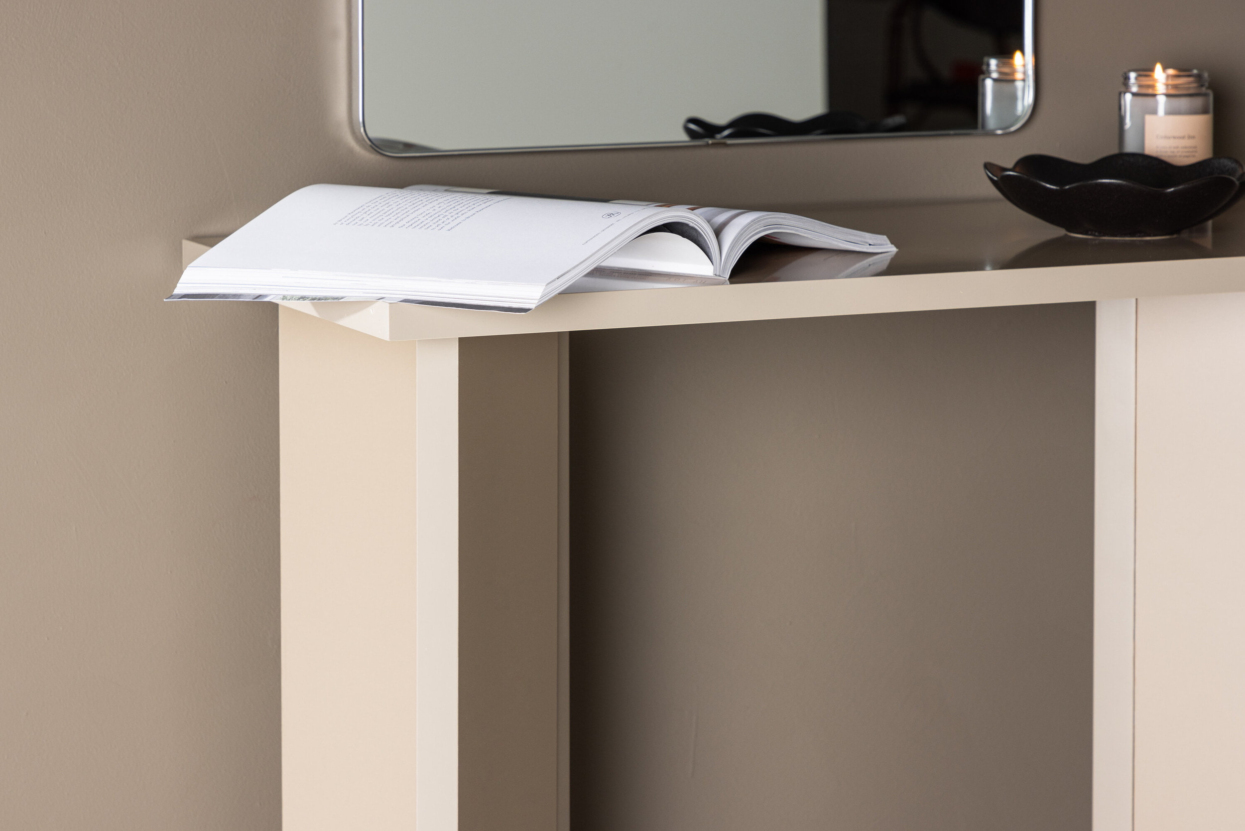 Nohr Sidetable 'Brand' 90cm, kleur Beige