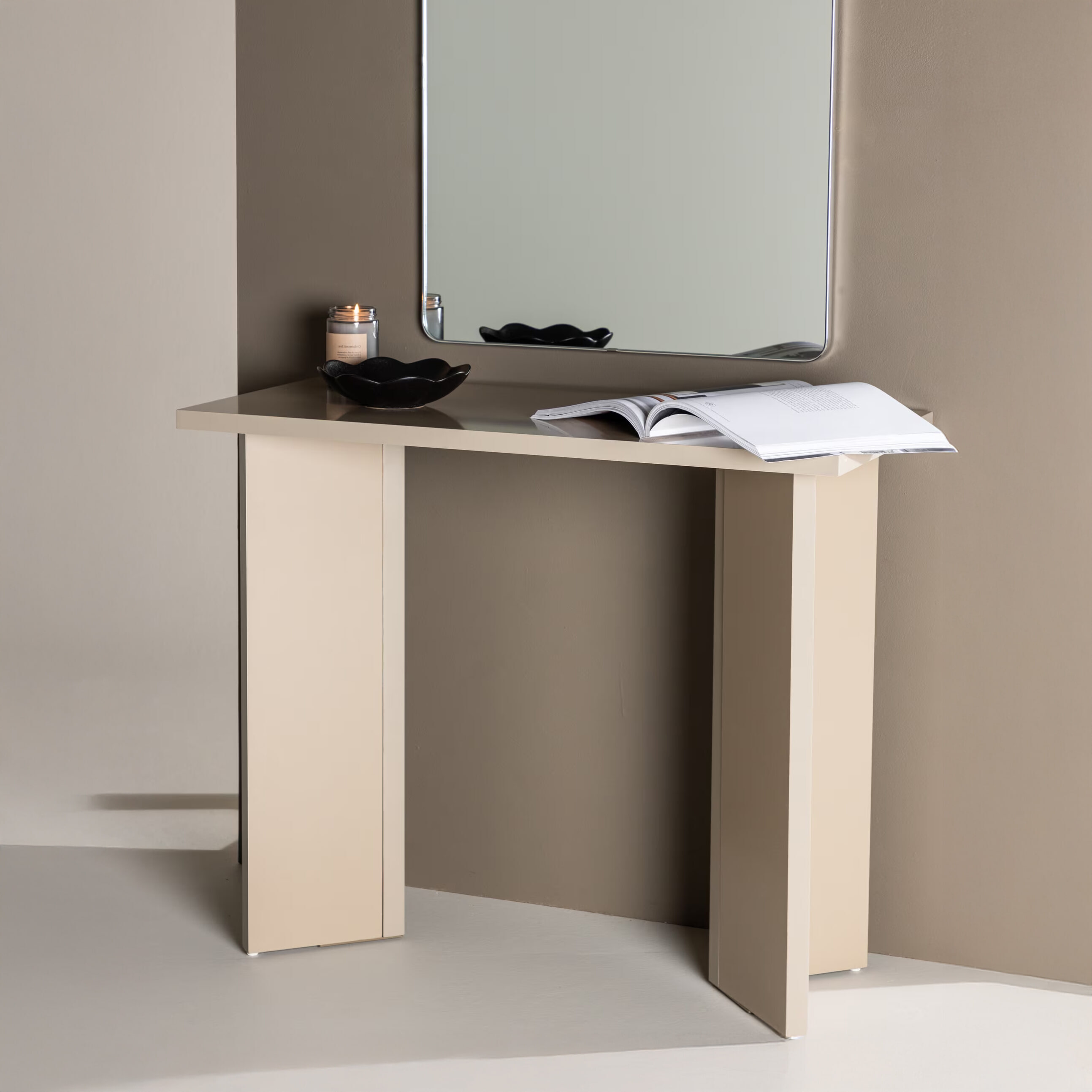 Nohr Sidetable Brand 90cm - Beige