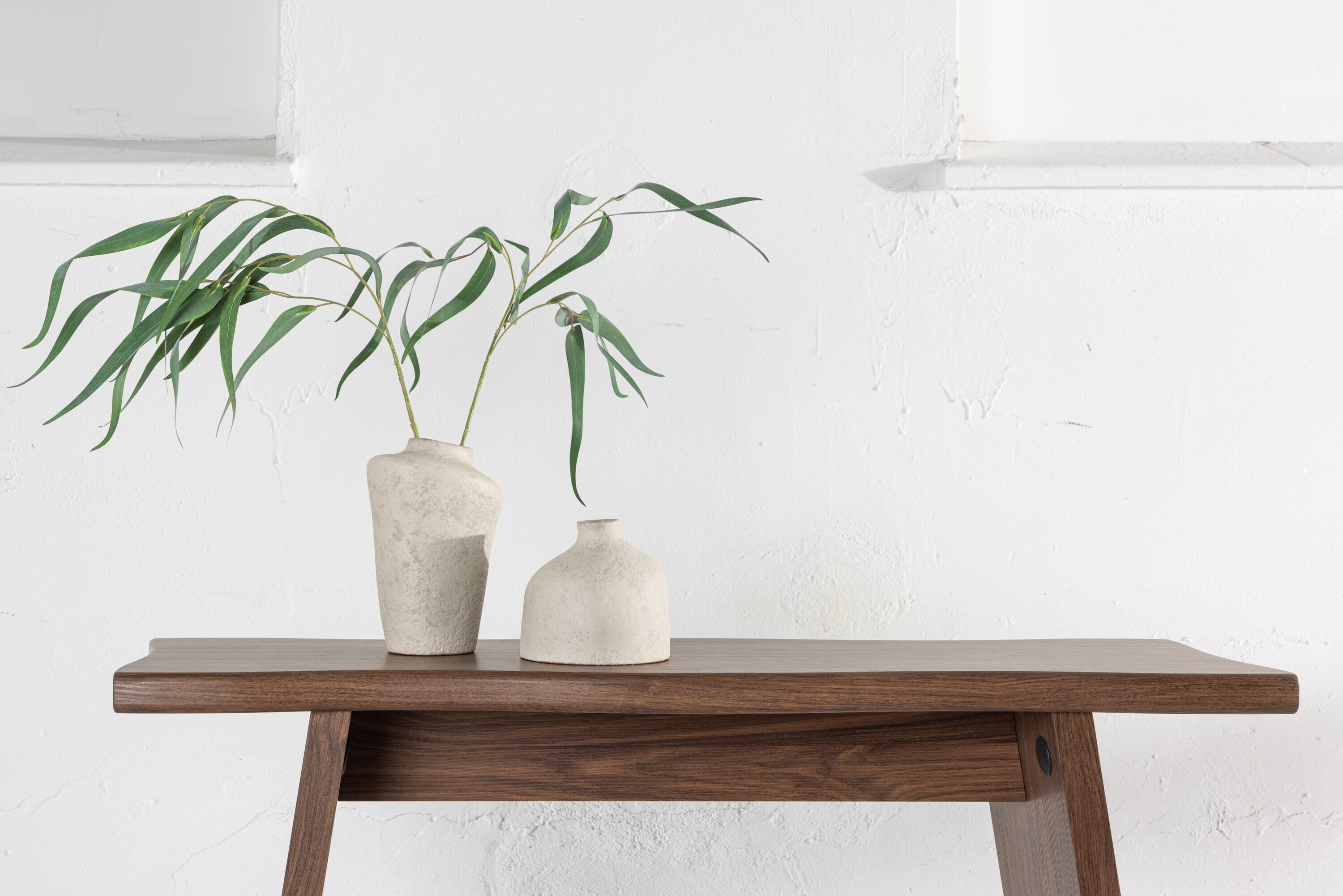 Nohr Organische Sidetable 'Darrnell' Walnoot, 120 x 40cm