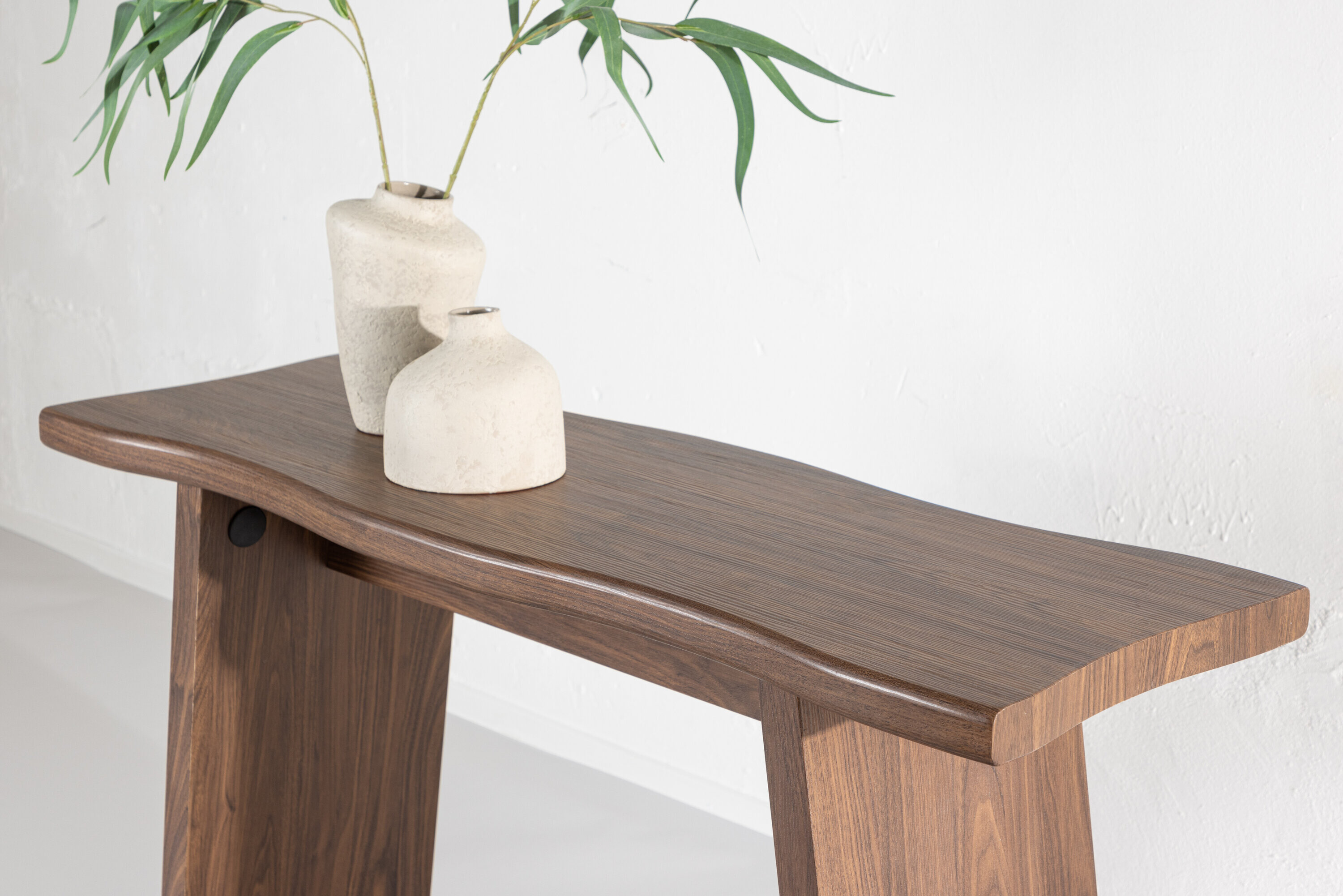 Nohr Organische Sidetable 'Darrnell' Walnoot, 120 x 40cm