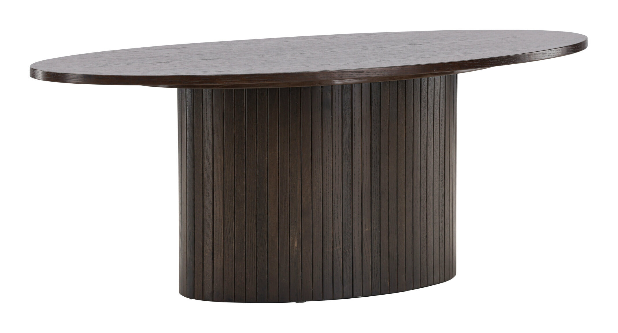 Nohr Ovale Salontafel 'Fionna' 120 x 55cm, kleur Mokka