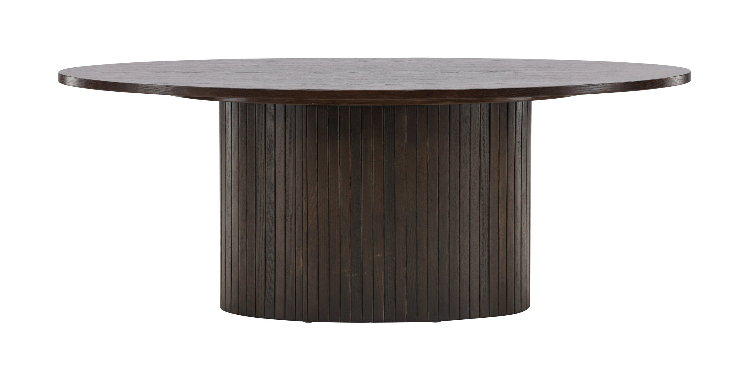 Nohr Ovale Salontafel 'Fionna' 120 x 55cm, kleur Mokka