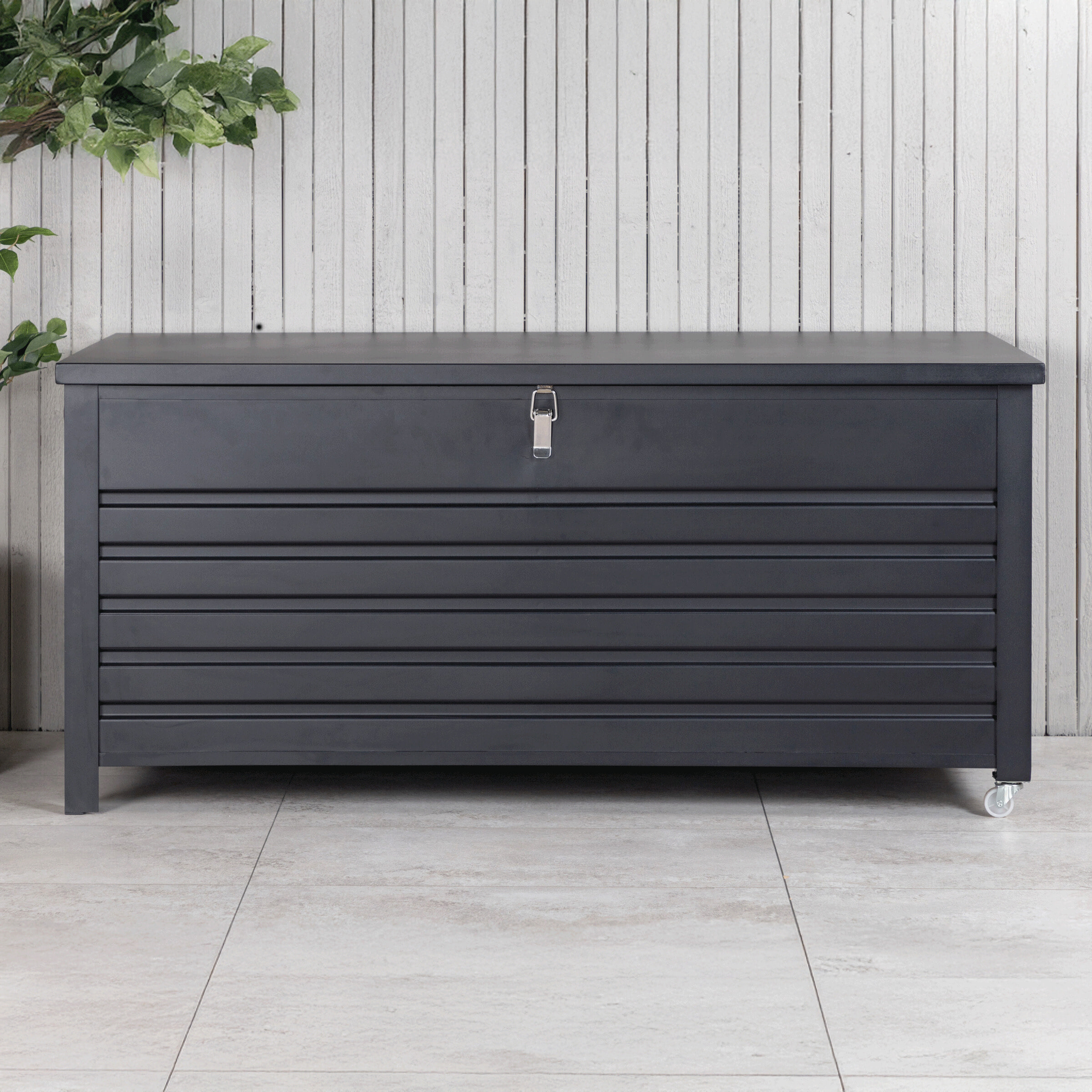 Nohr Opbergkist 'Janay' 130 x 60cm, kleur Zwart