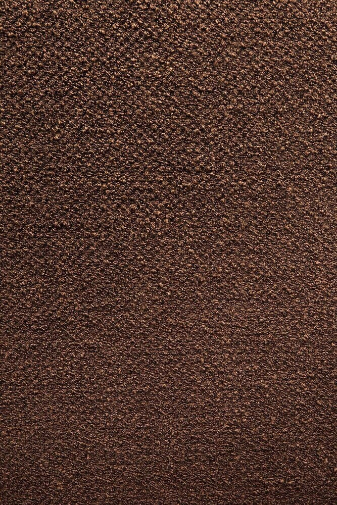 Ethnicraft Poef 'Barrow' 40cm, Structuurstof, kleur Koper