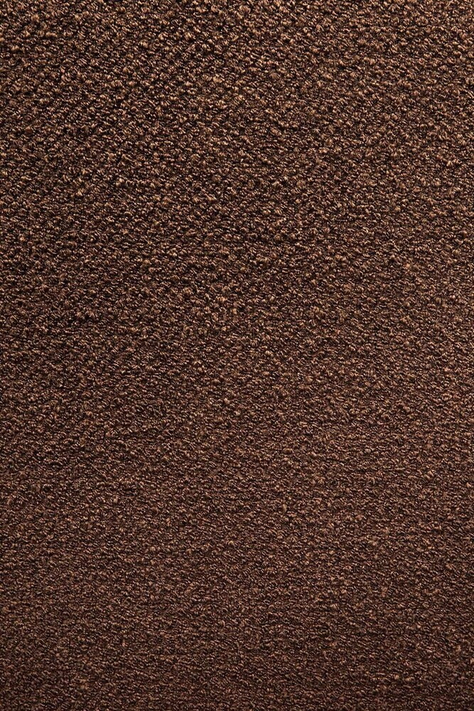 Ethnicraft Poef 'Barrow' 60cm, Structuurstof, kleur Koper