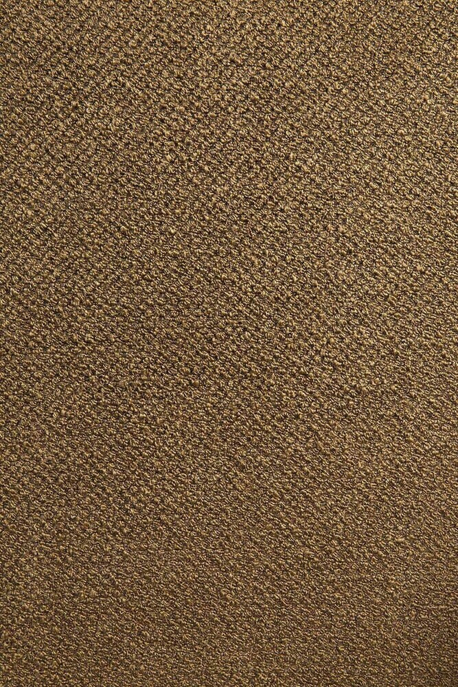 Ethnicraft Poef 'Barrow' 60cm, Structuurstof, kleur Ginger
