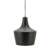 By-Boo Hanglamp 'Wattson' Ø30cm, kleur Zwart