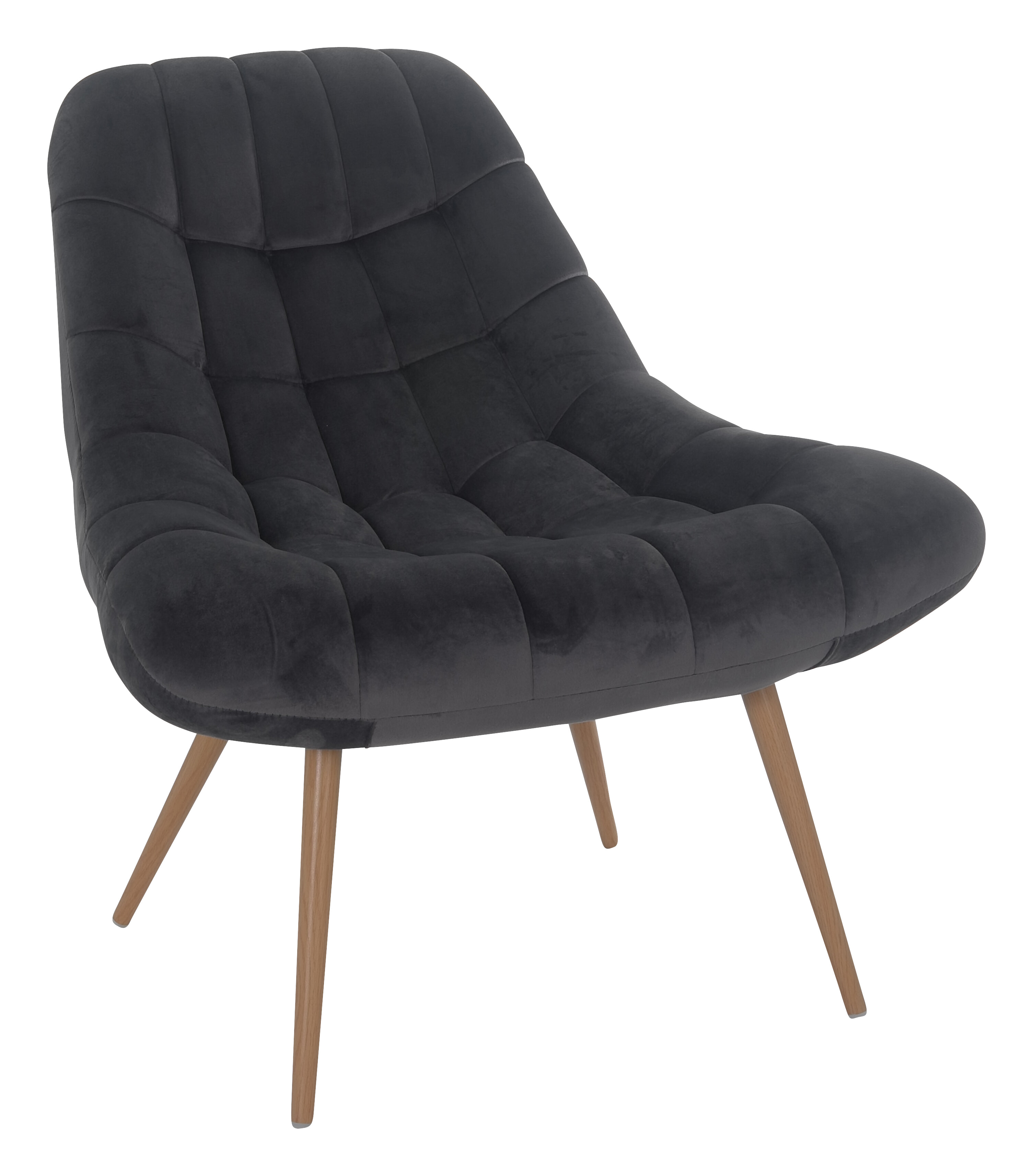 Artistiq Fauteuil 'Jurre' Velvet, kleur Grijs