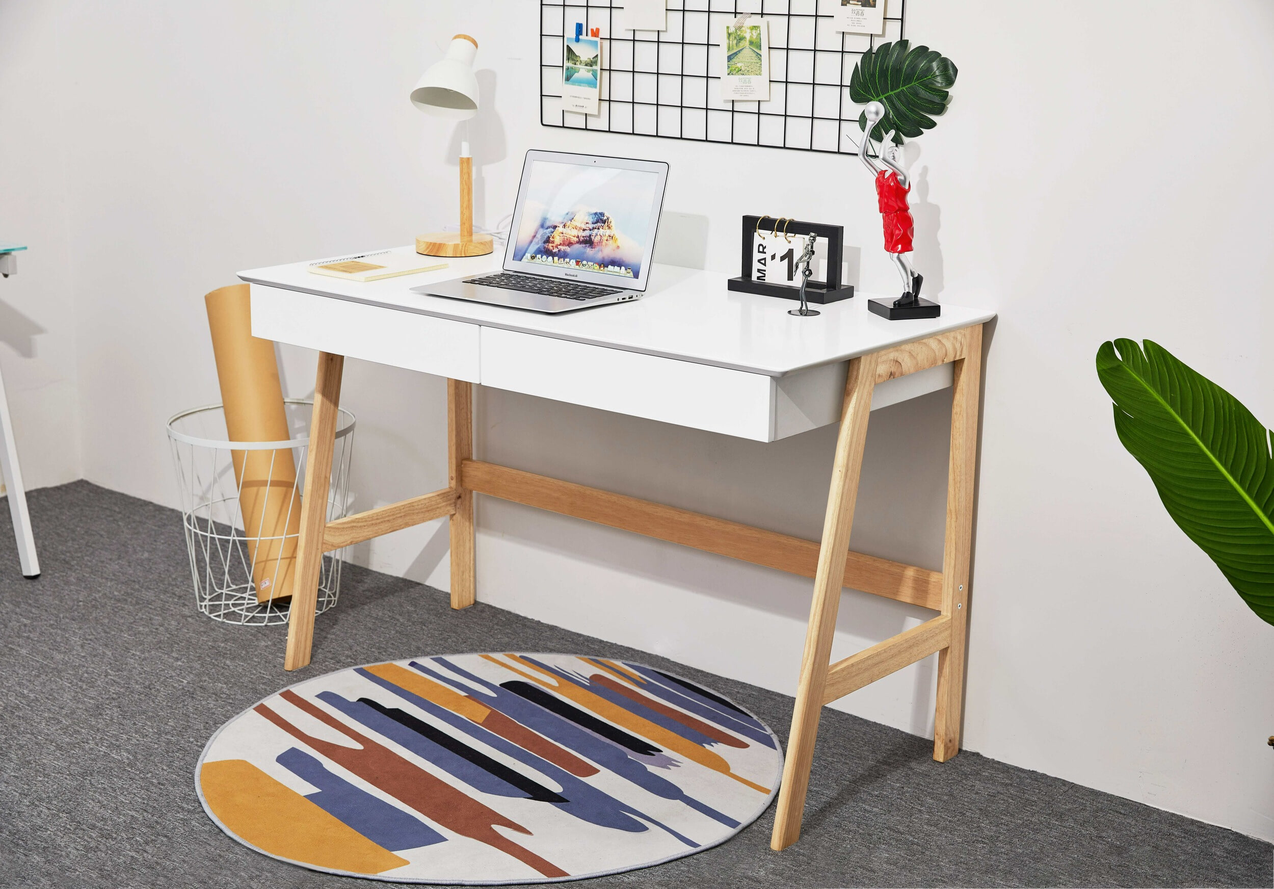 Artistiq Bureau 'Cristian' 120 x 60, met 2 laden