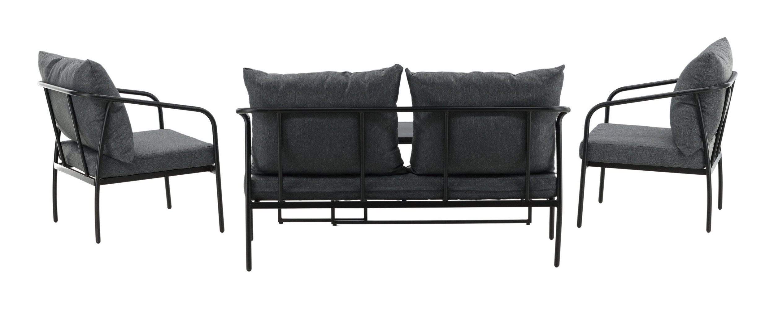 Nohr Loungeset 'Rebeccah' Met bank, 2 loungestoelen en 2 tafels