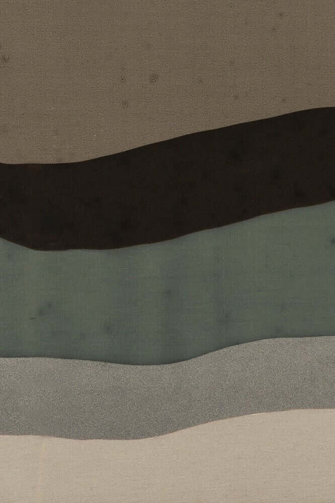 Ethnicraft Ovaal Dienblad 'Wabi Sabi' 71 x 36cm, kleur Graphite