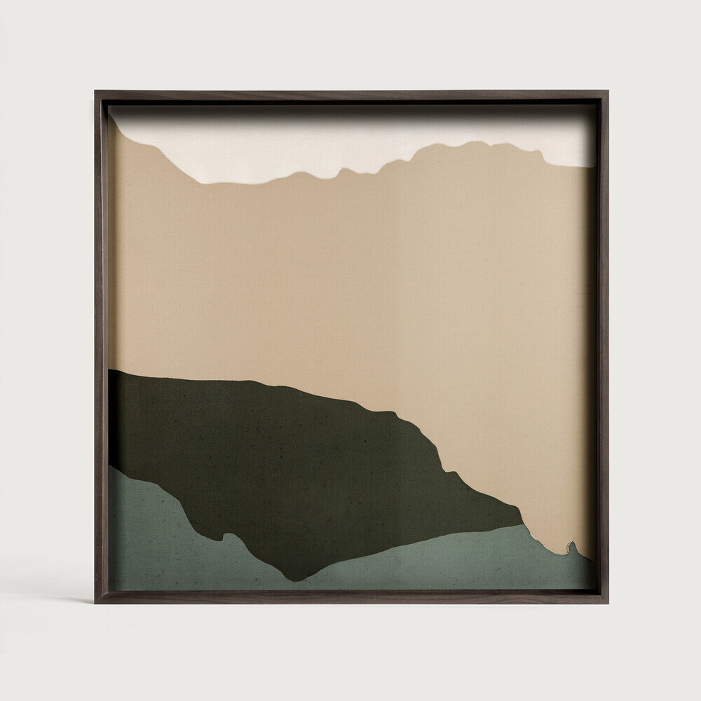 Ethnicraft Vierkant Dienblad Wabi Sabi 51 x 51cm - Crème