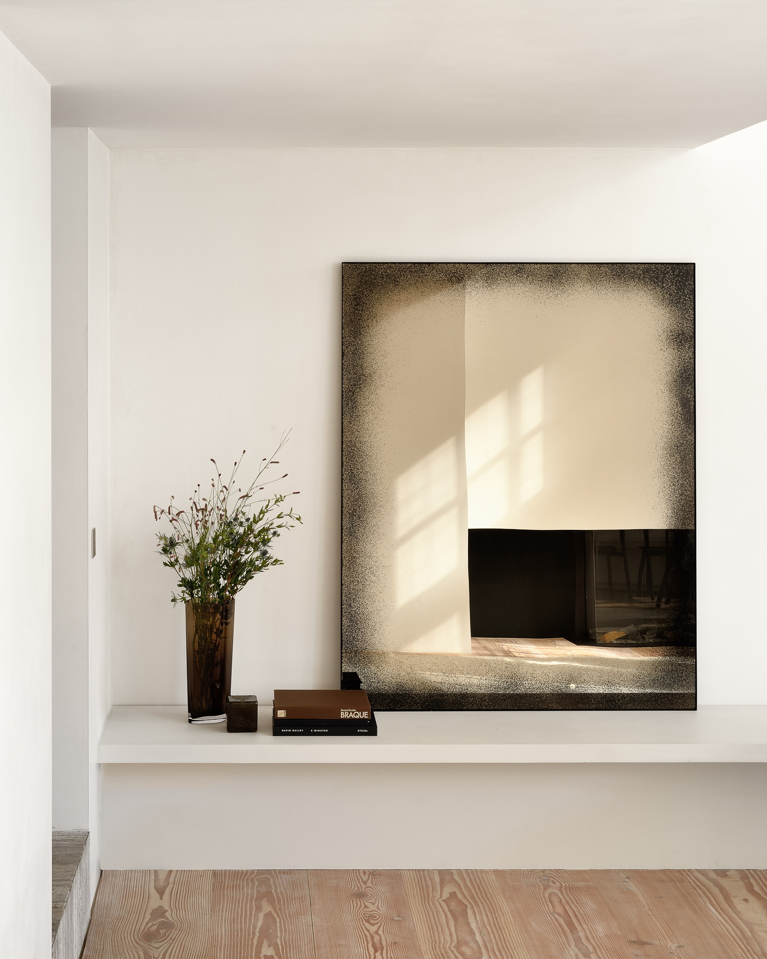 Ethnicraft Spiegel 'Aged' 153 x 122cm, kleur Brons