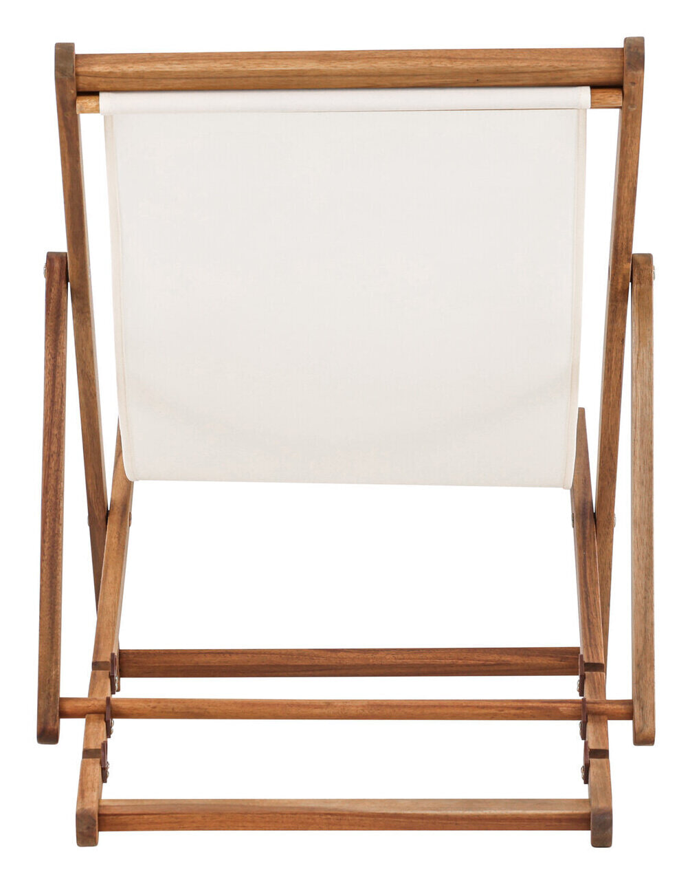 Nohr Loungestoel 'Trevis' Acaciahout, kleur Beige