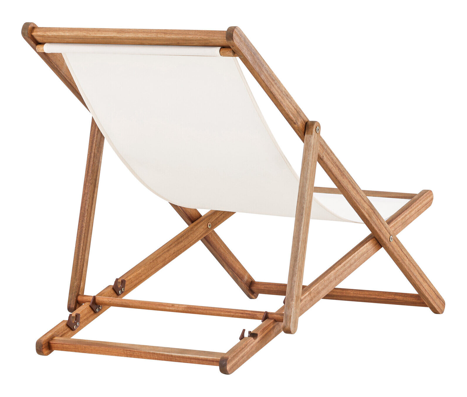 Nohr Loungestoel 'Trevis' Acaciahout, kleur Beige