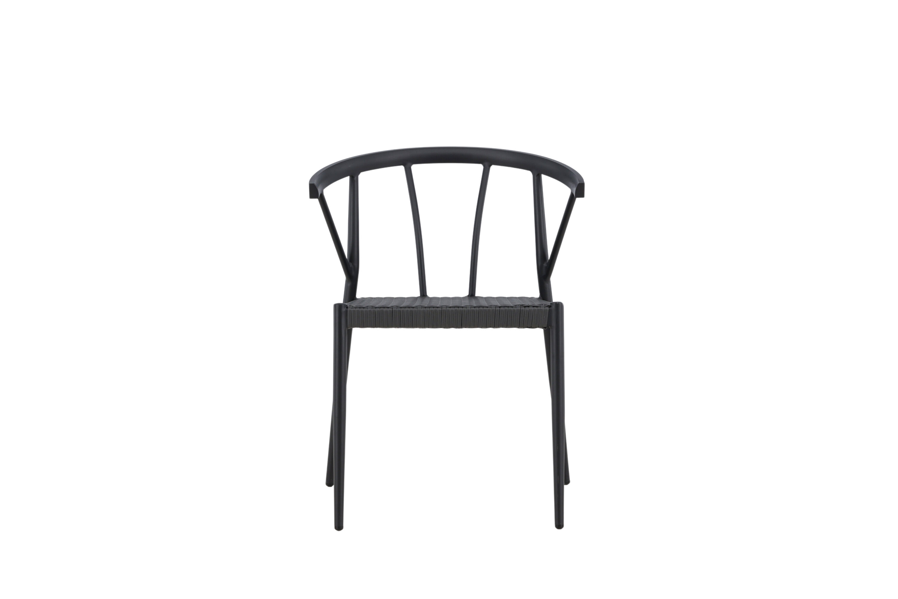 Nohr Tuinstoel 'Charlina' Wicker, kleur Zwart