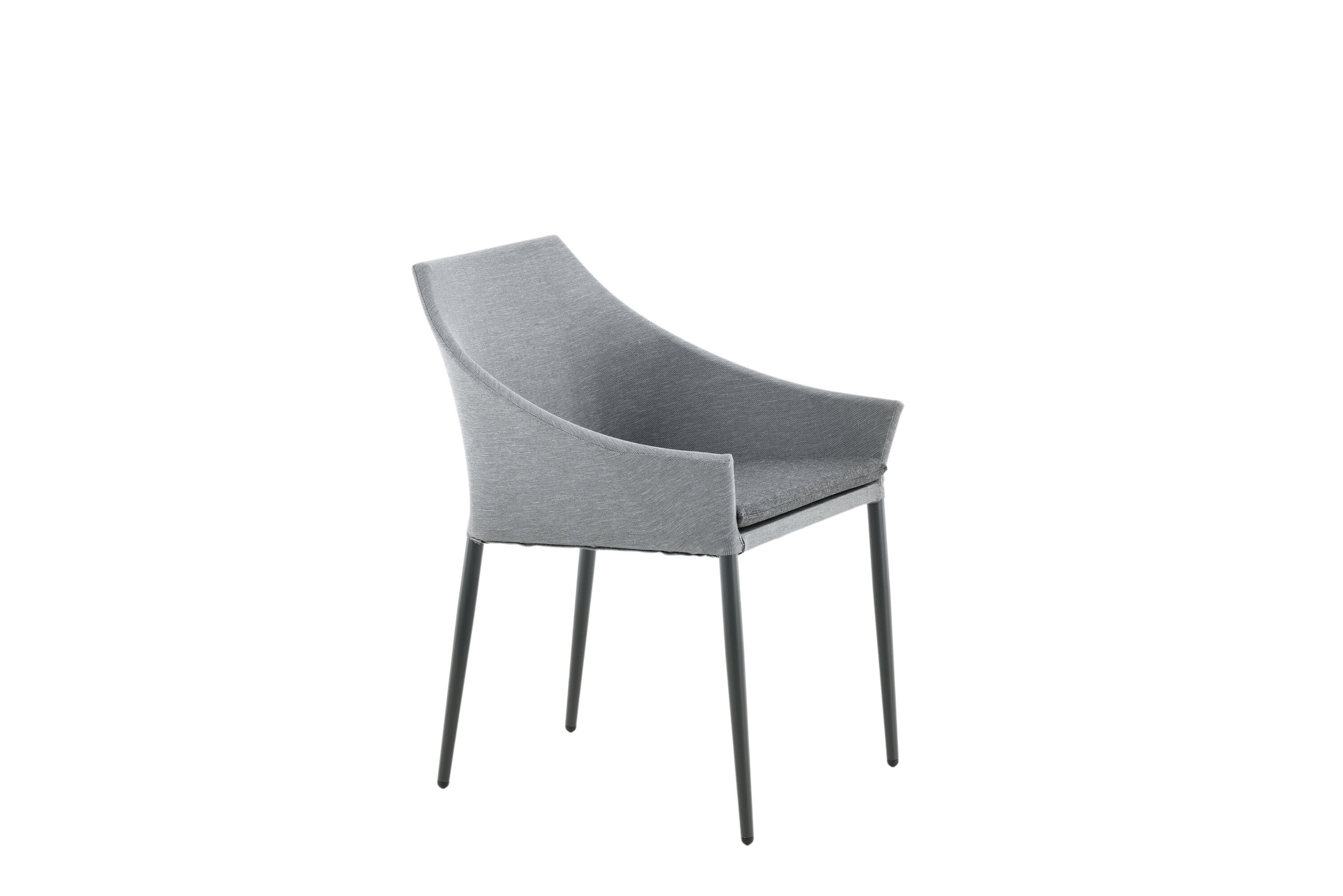 Nohr Tuinstoel 'Felica' kleur Zwart/Grijs