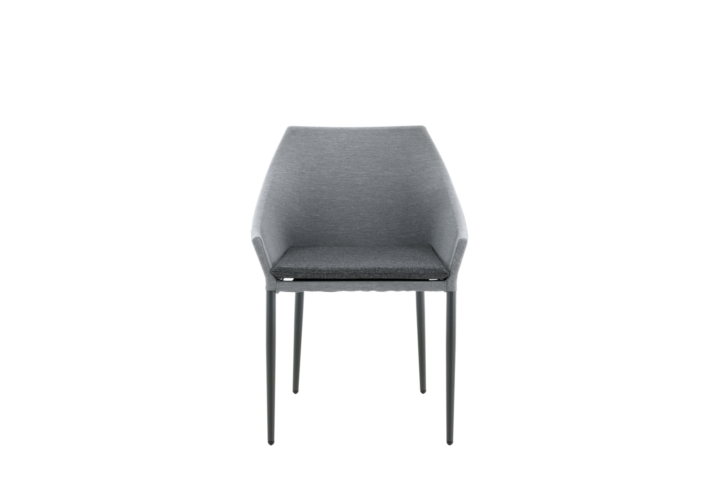 Nohr Tuinstoel 'Felica' kleur Zwart/Grijs