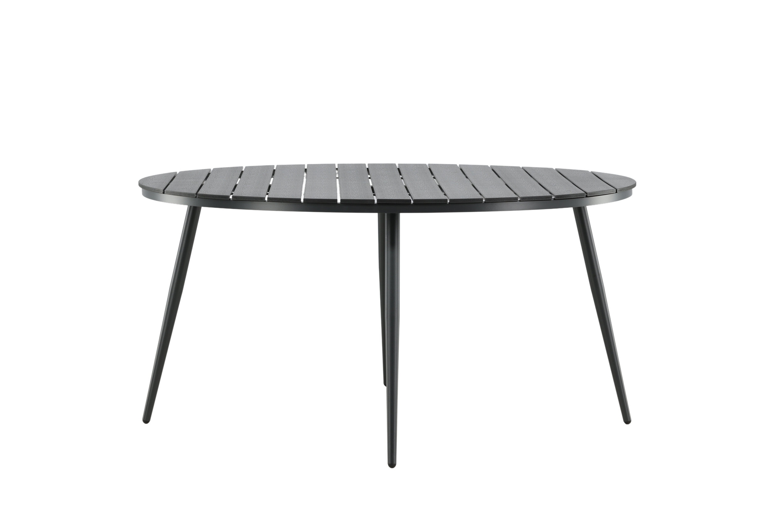 Nohr Ronde Tuintafel 'Erikka' 150cm, kleur Zwart