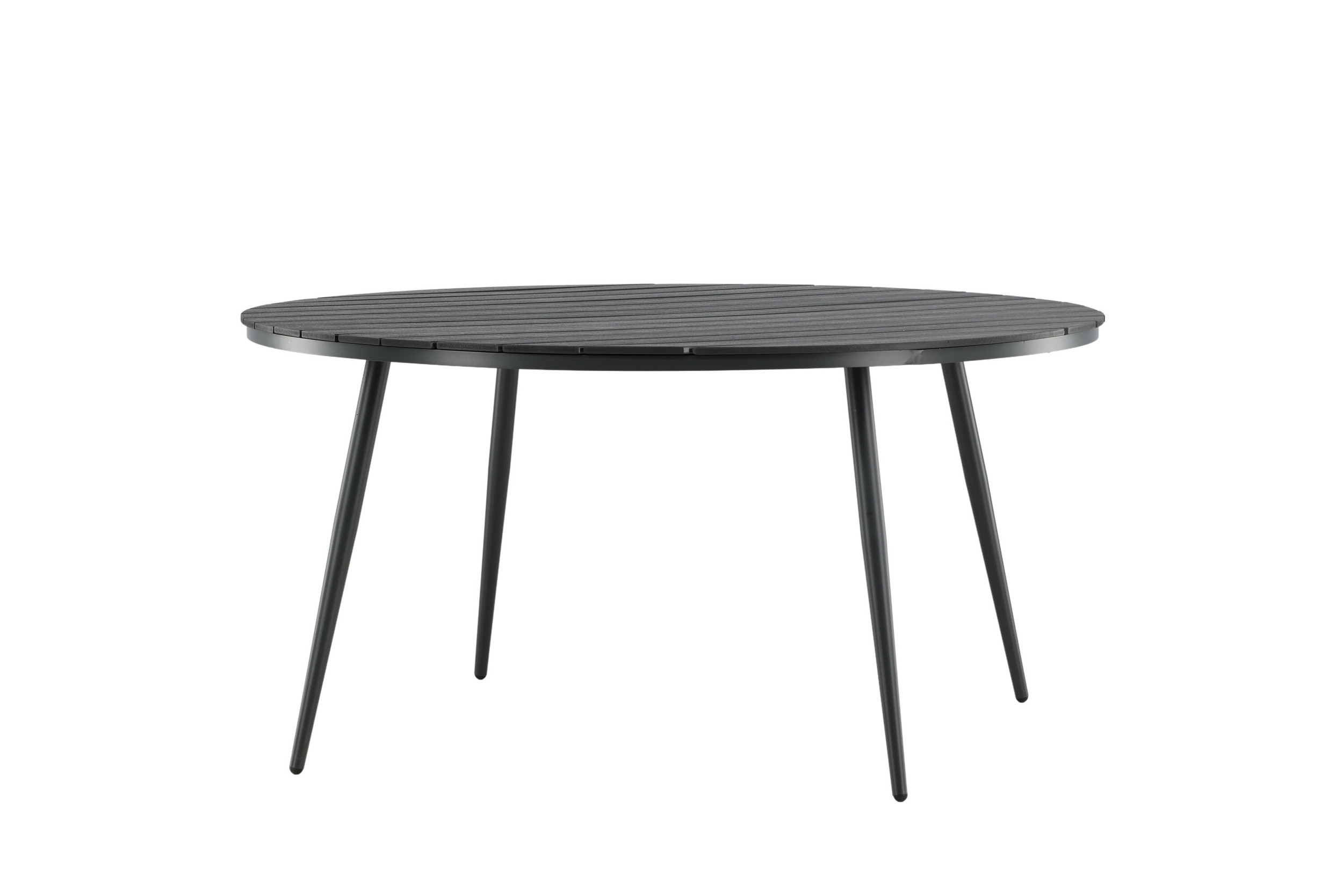 Nohr Ronde Tuintafel 'Erikka' 150cm, kleur Zwart