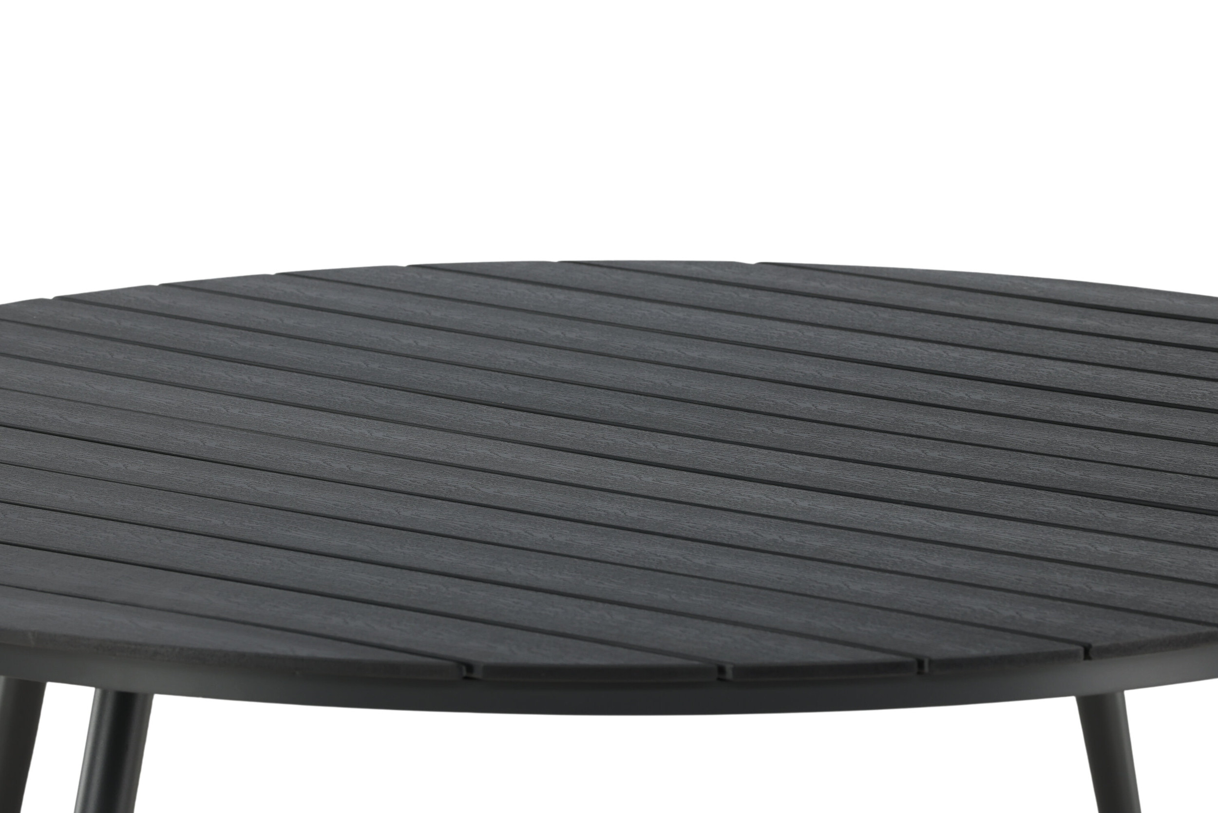 Nohr Ronde Tuintafel 'Erikka' 150cm, kleur Zwart