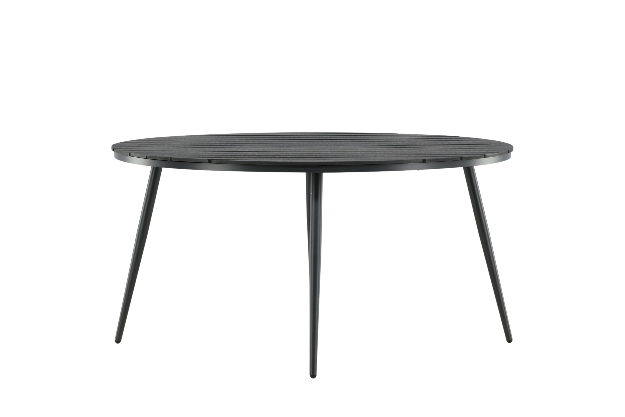Nohr Ronde Tuintafel 'Erikka' 150cm, kleur Zwart
