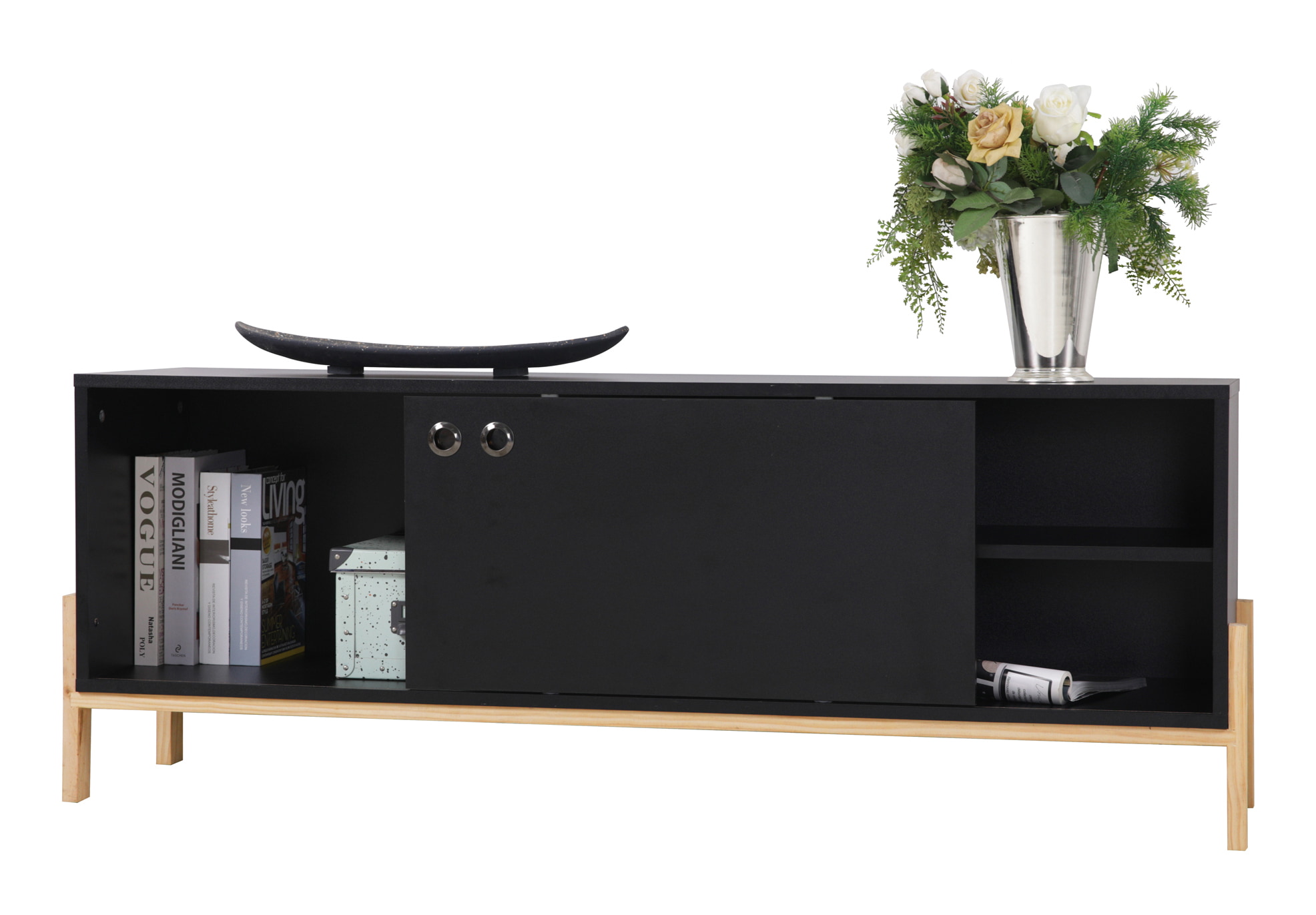 Artistiq TV-meubel 'Franca' 140cm, kleur Zwart