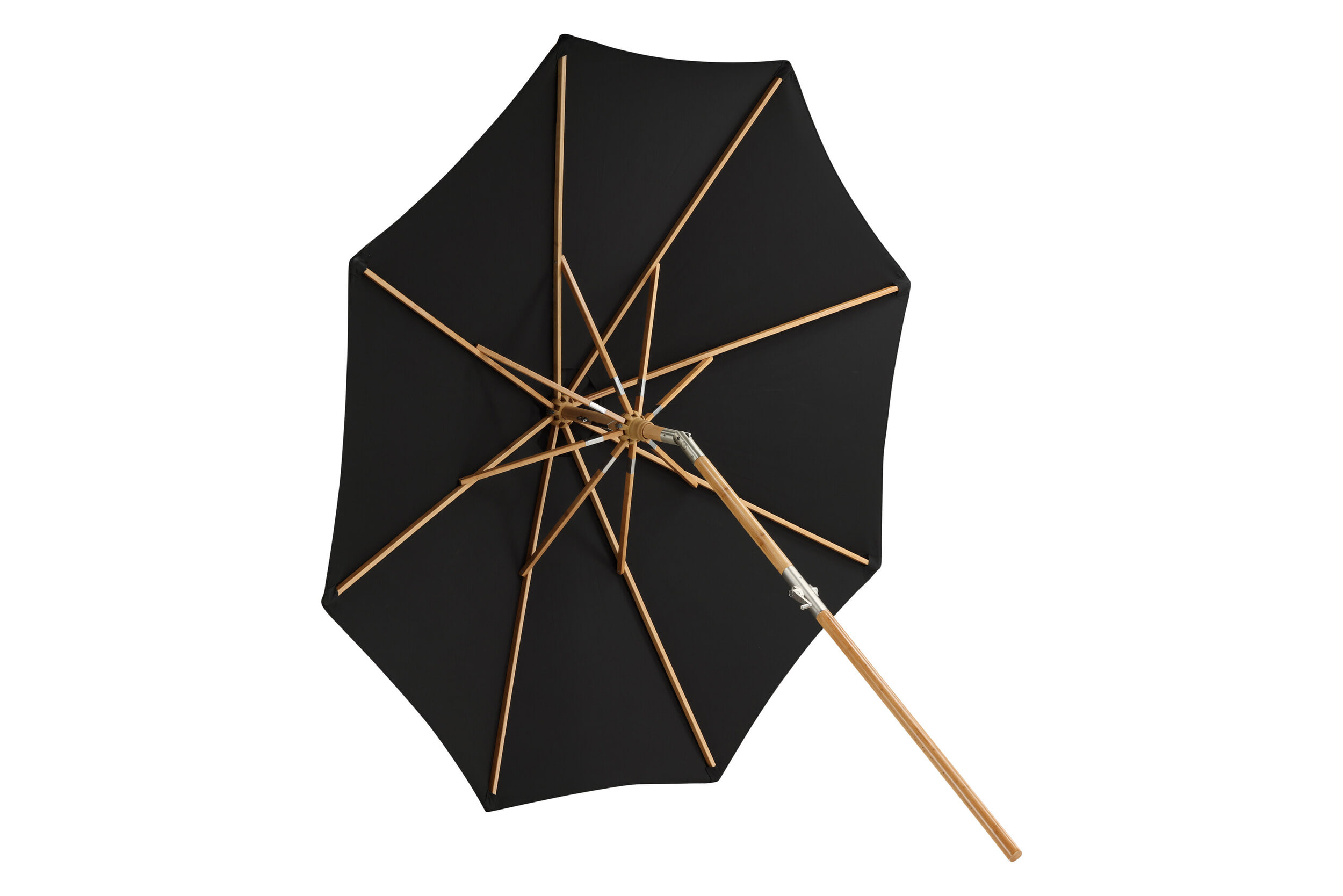 Nohr Parasol 'Genese' 270cm, kleur Zwart