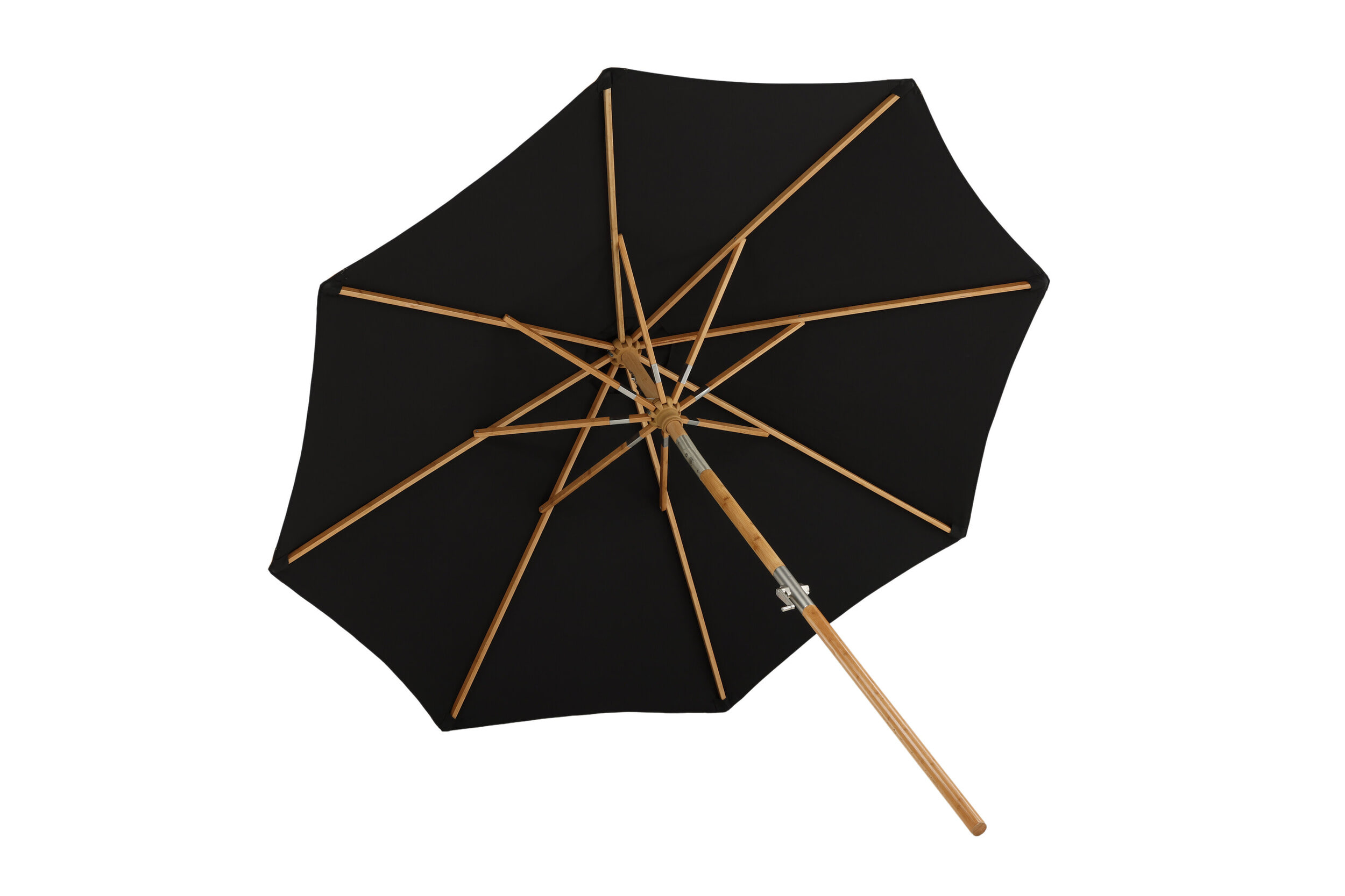 Nohr Parasol 'Genese' 270cm, kleur Zwart