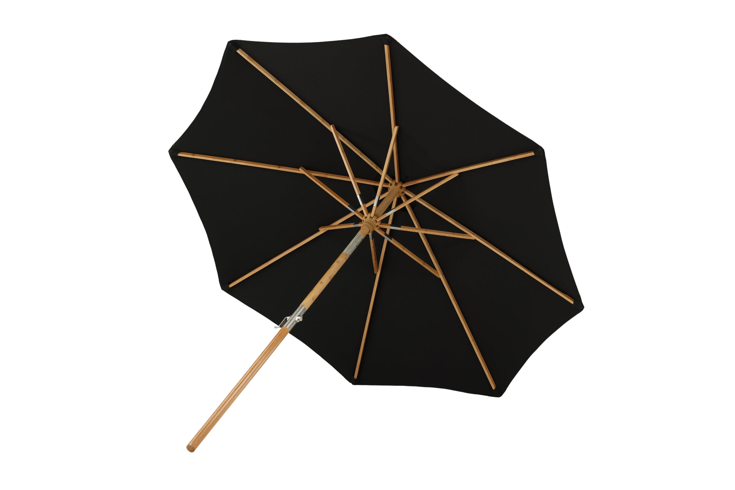 Nohr Parasol 'Genese' 270cm, kleur Zwart