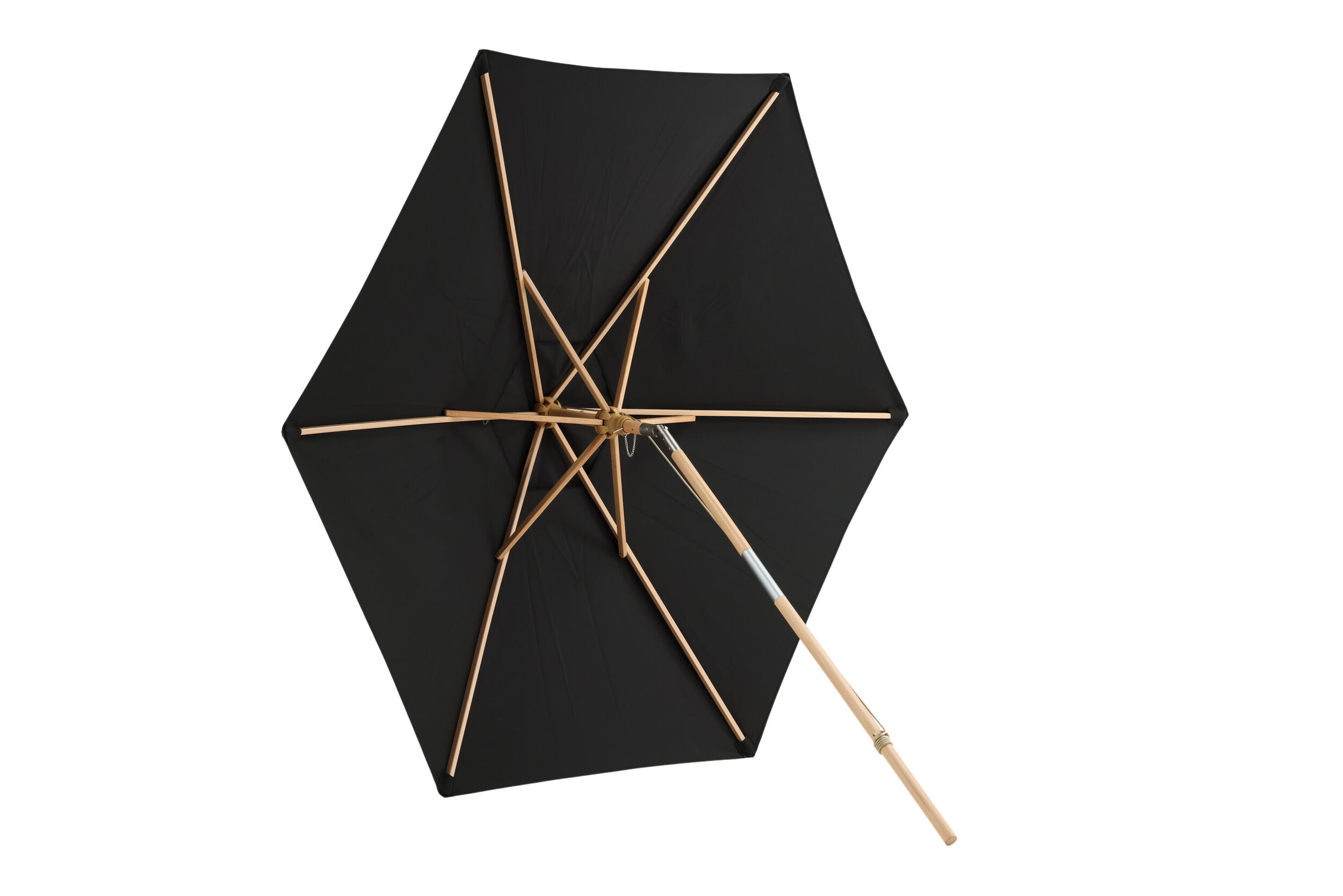 Nohr Parasol 'Eliu' 250cm, kleur Zwart