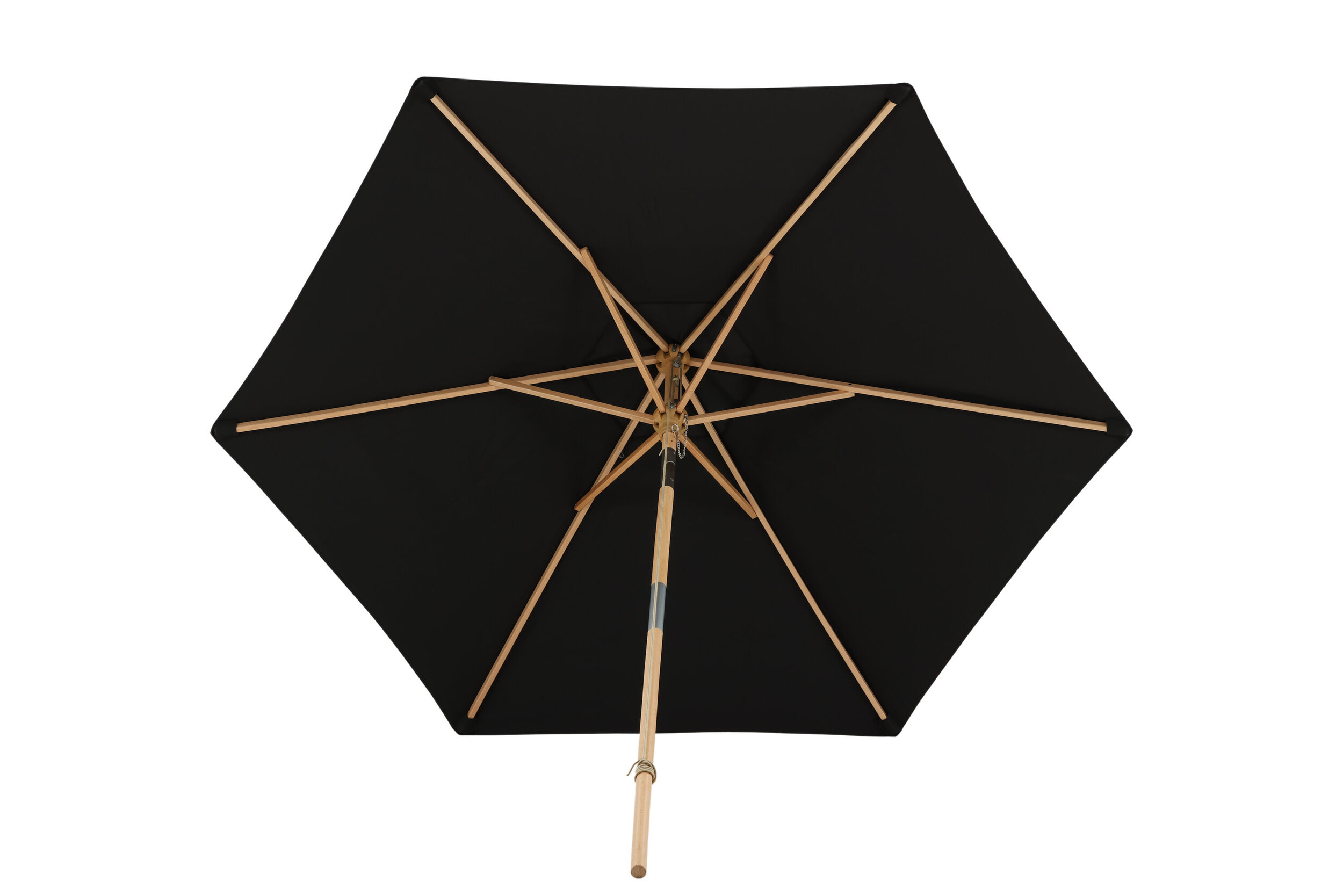Nohr Parasol 'Eliu' 250cm, kleur Zwart