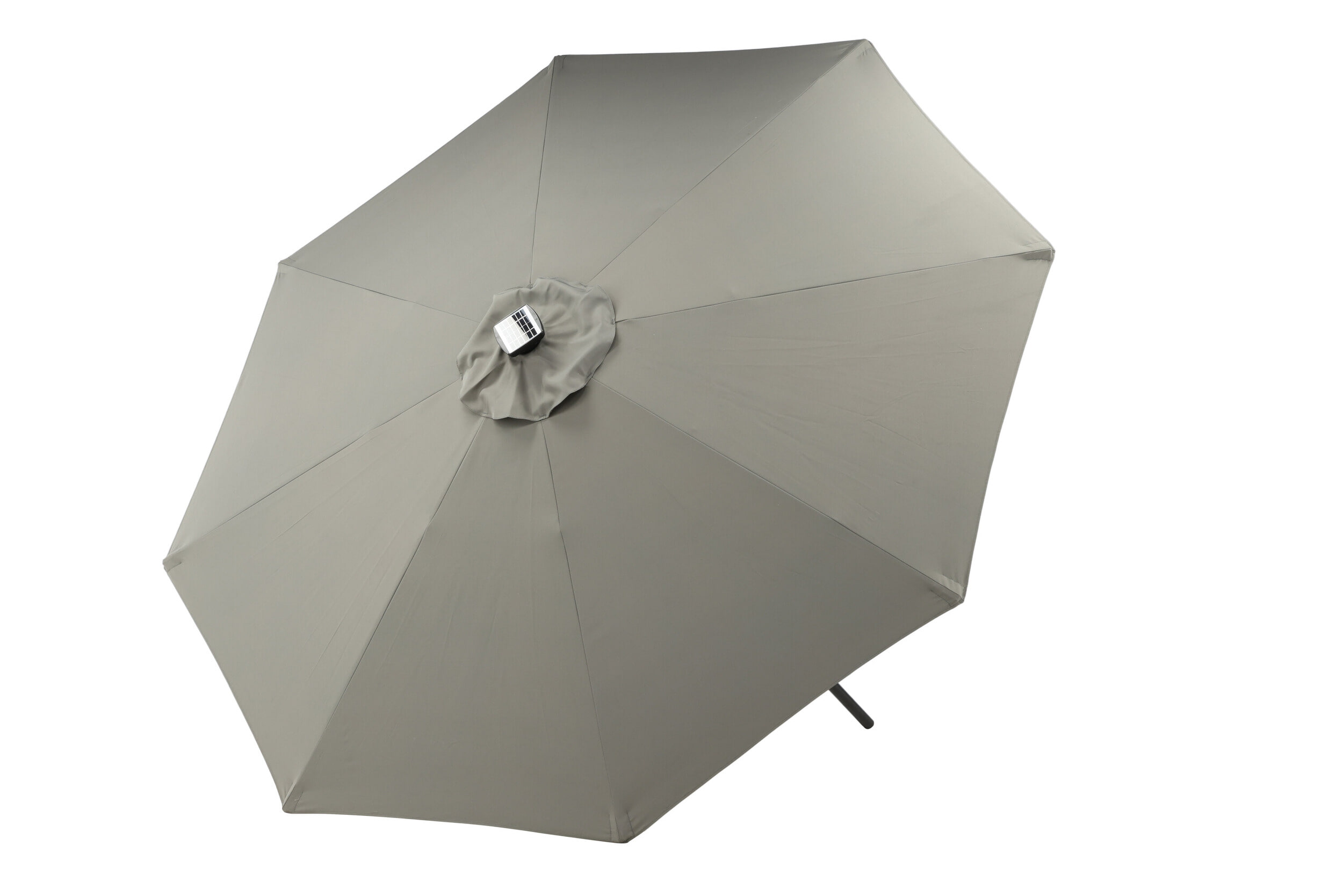 Nohr Parasol 'Bryttany' LED, 270cm, kleur Grijs