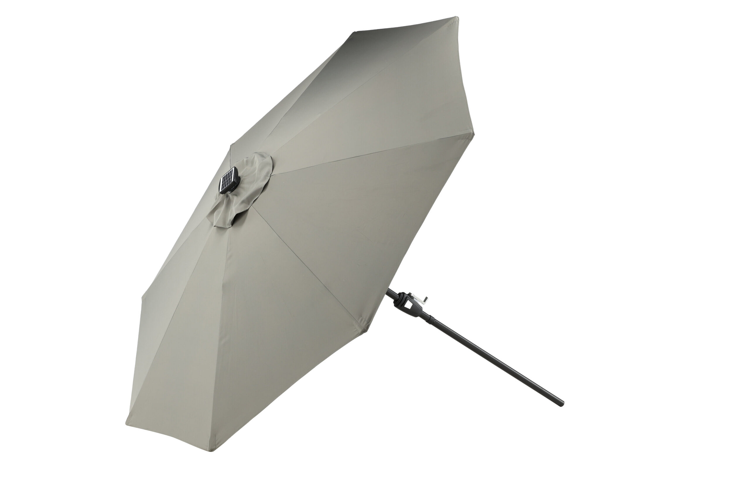 Nohr Parasol 'Bryttany' LED, 270cm, kleur Grijs