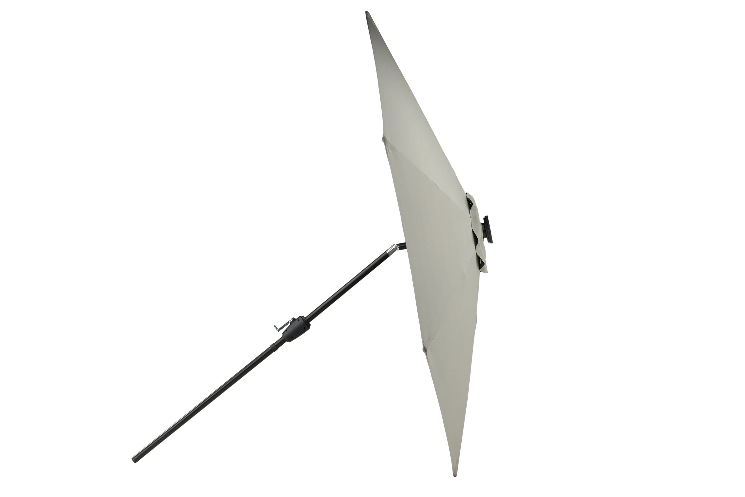 Nohr Parasol 'Bryttany' LED, 270cm, kleur Grijs