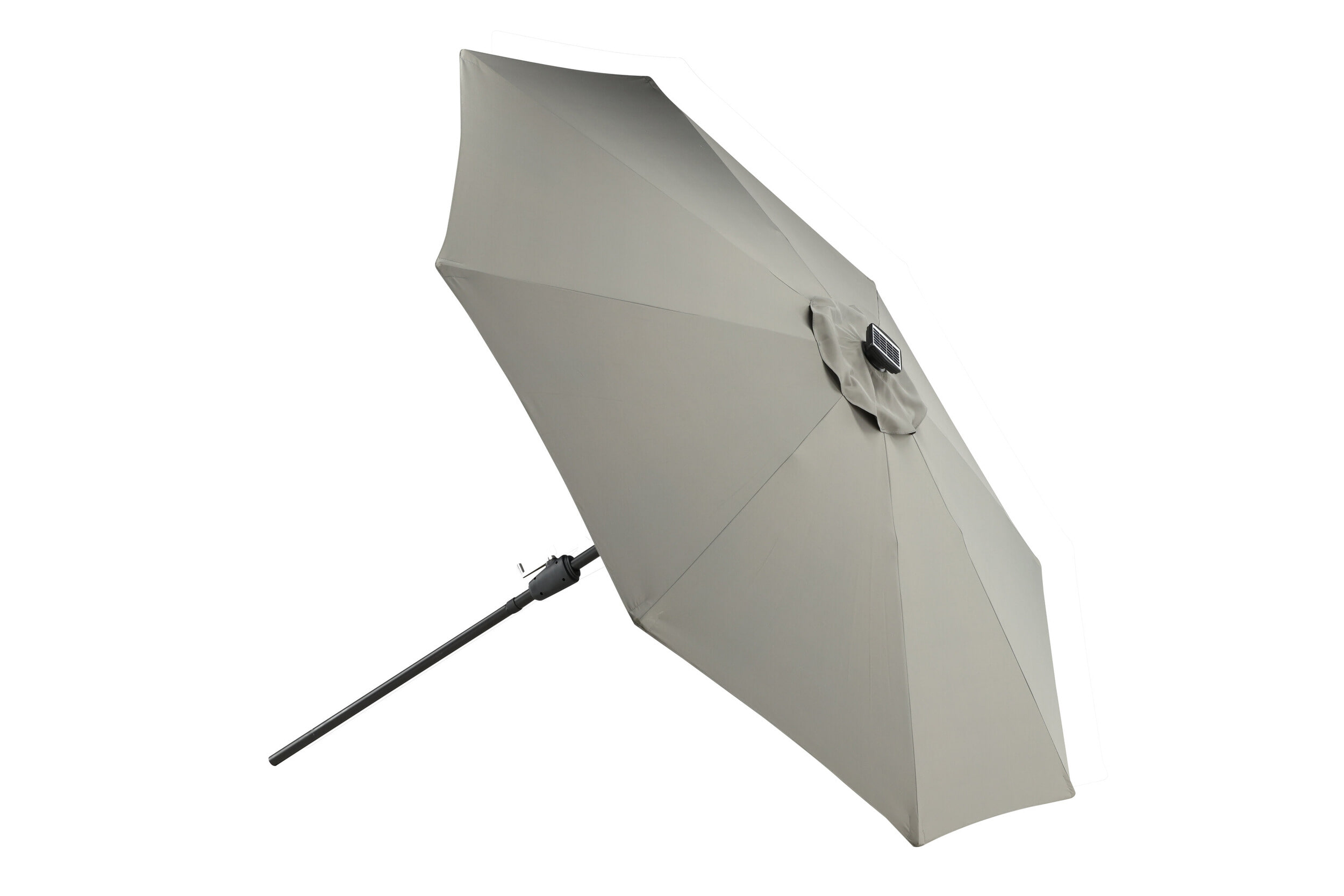 Nohr Parasol 'Bryttany' LED, 270cm, kleur Grijs