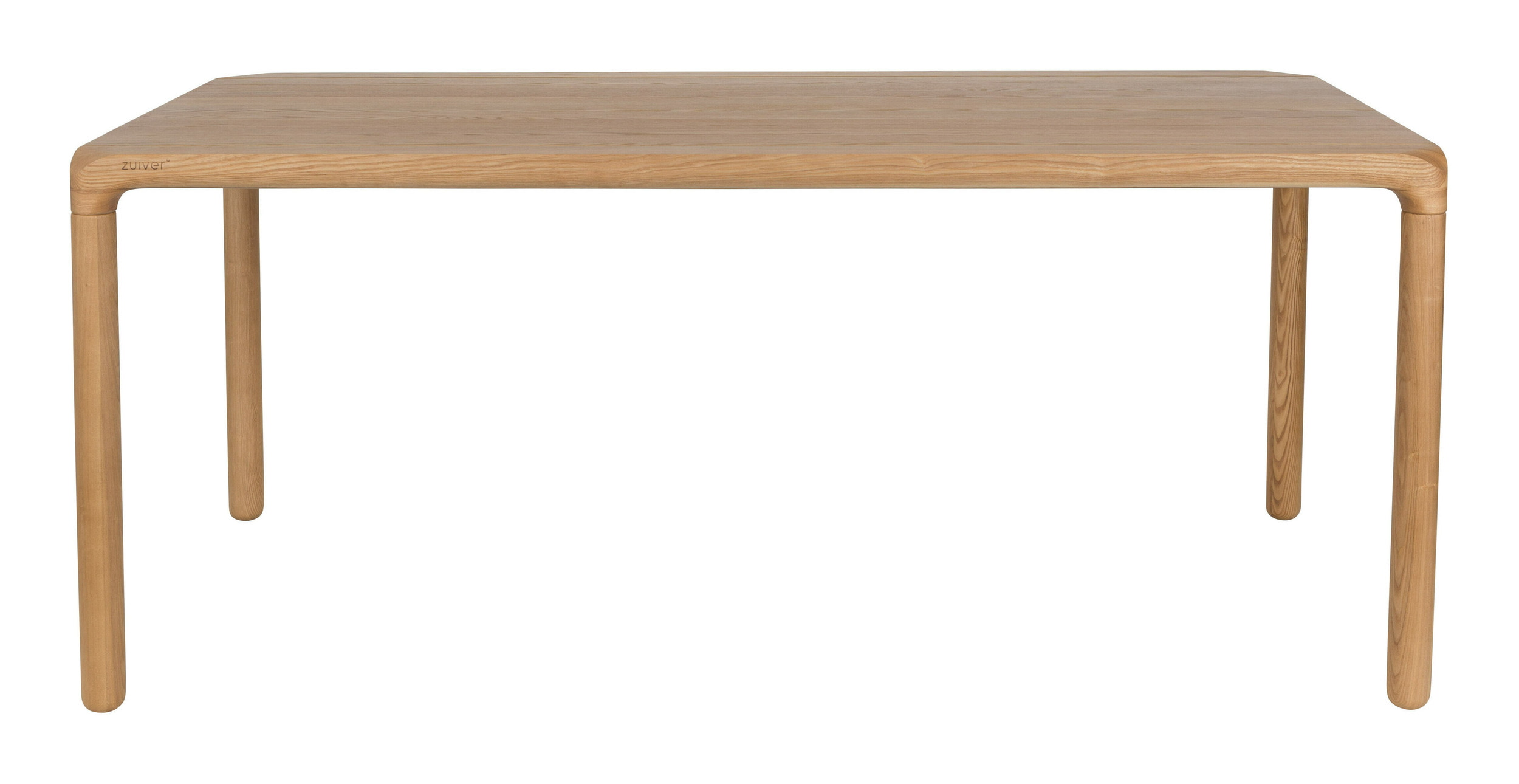 Zuiver Eettafel 'Storm' Essenhout, kleur Naturel