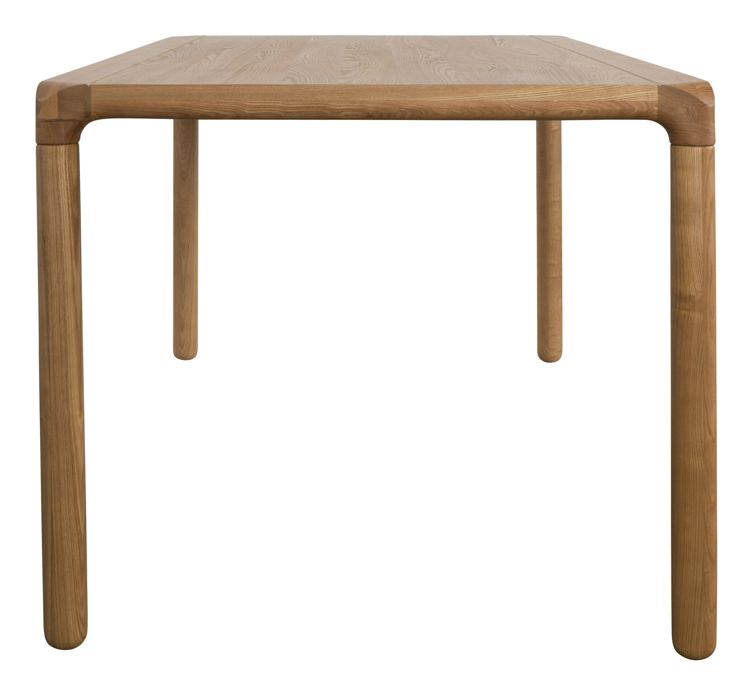 Zuiver Eettafel 'Storm' Essenhout, kleur Naturel