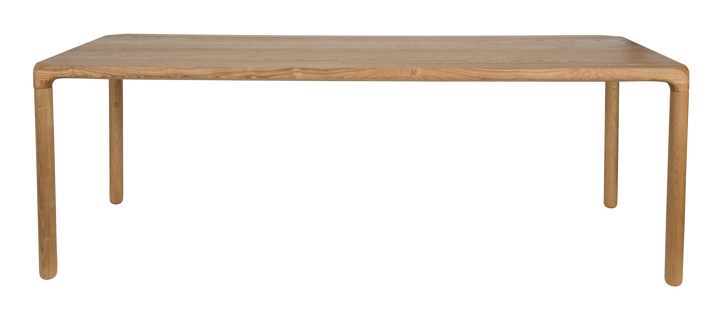 Zuiver Eettafel 'Storm' Essenhout, 220 x 90cm, kleur Naturel