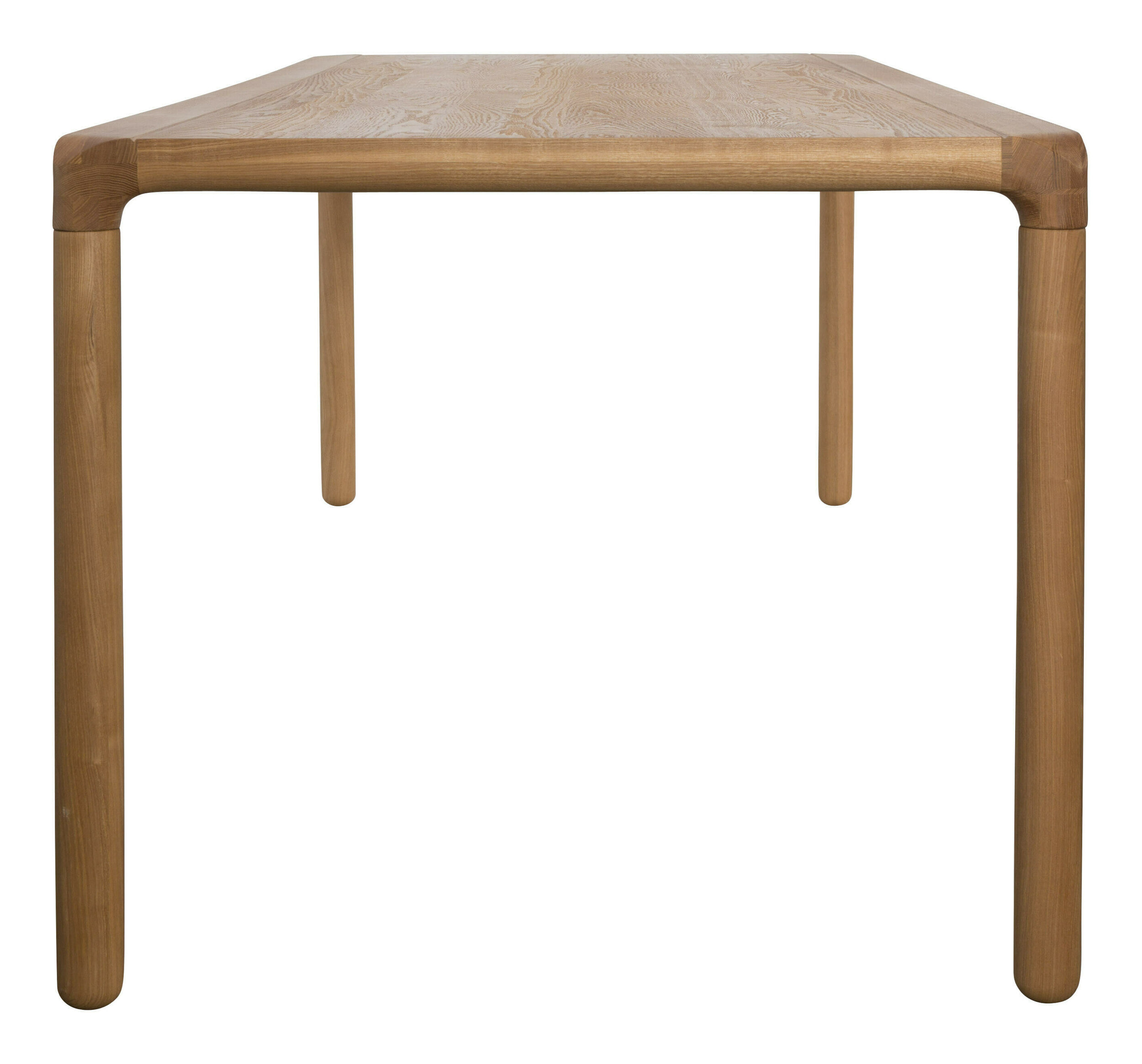 Zuiver Eettafel 'Storm' Essenhout, 220 x 90cm, kleur Naturel