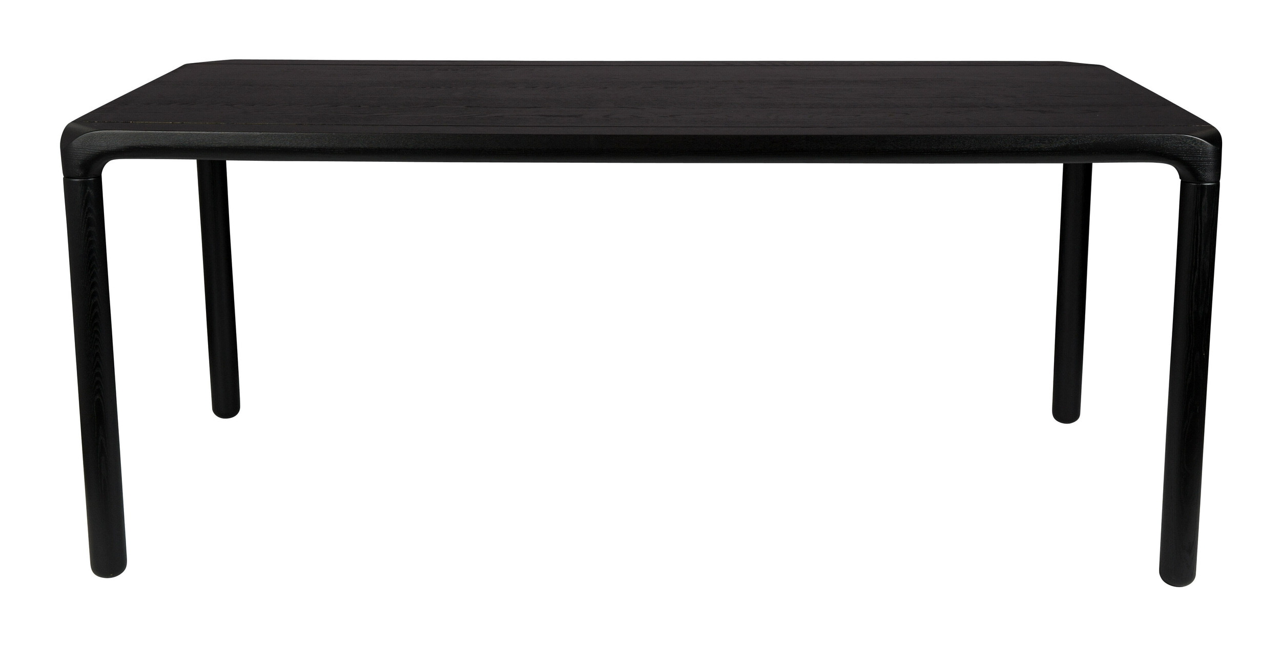Zuiver Eettafel 'Storm' Essenhout, 180 x 90cm, kleur Zwart