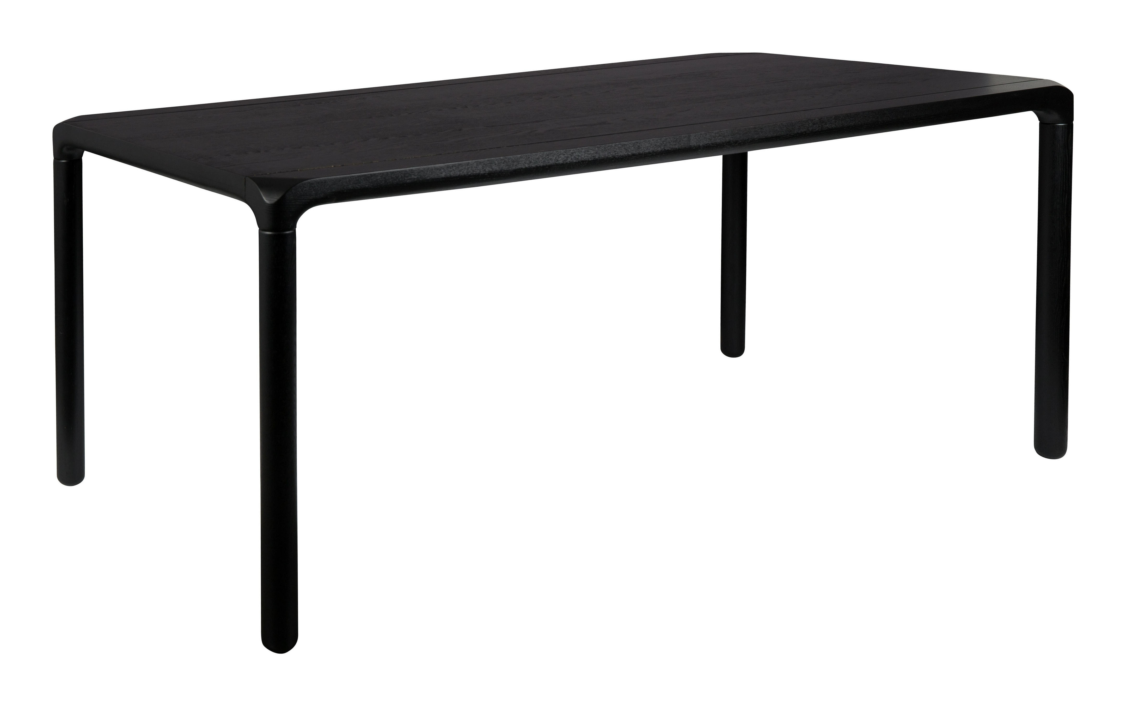 Zuiver Eettafel 'Storm' Essenhout, 220 x 90cm, kleur Zwart