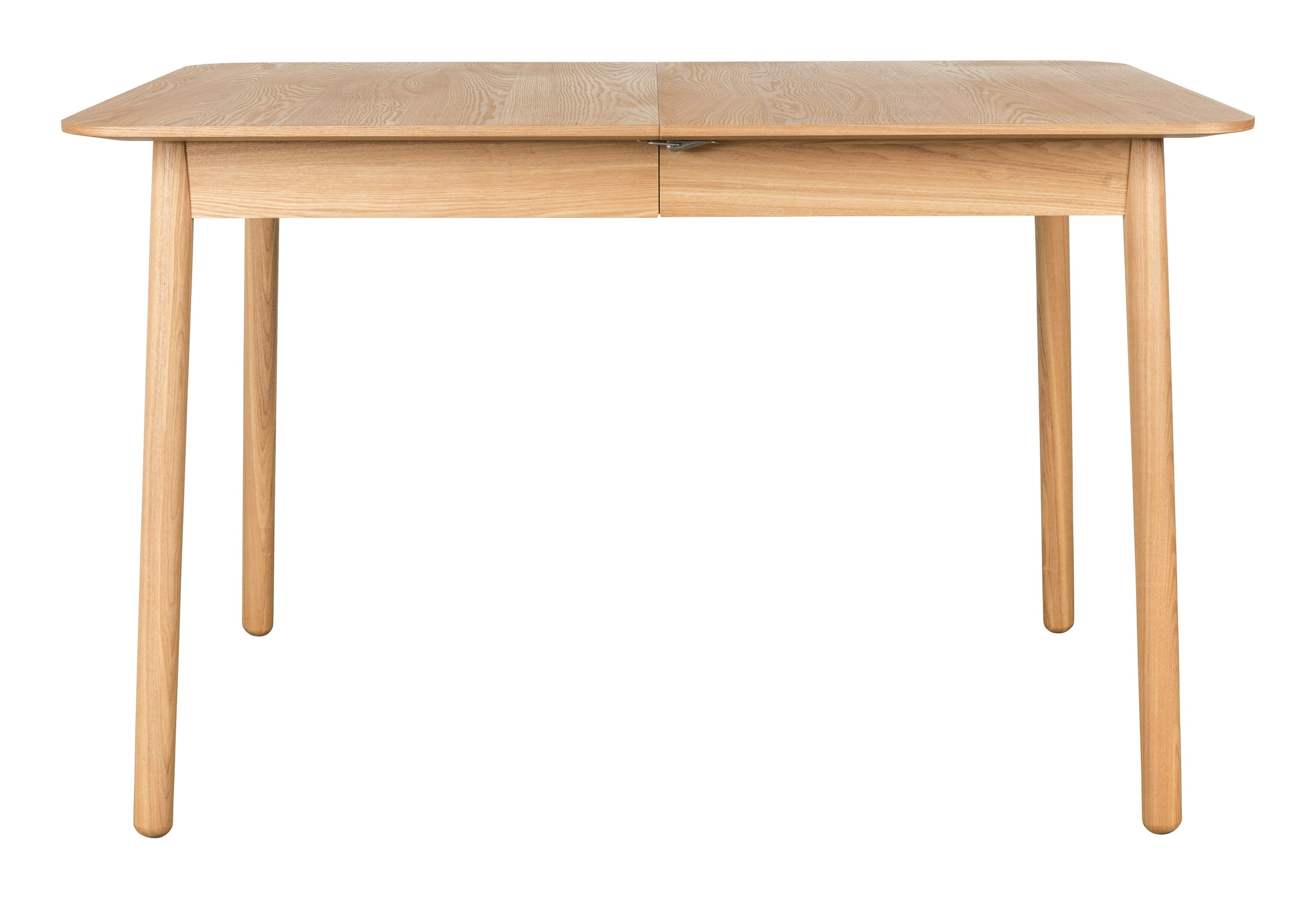 Zuiver Uitschuifbare Eettafel 'Glimps' Essenhout, kleur Naturel